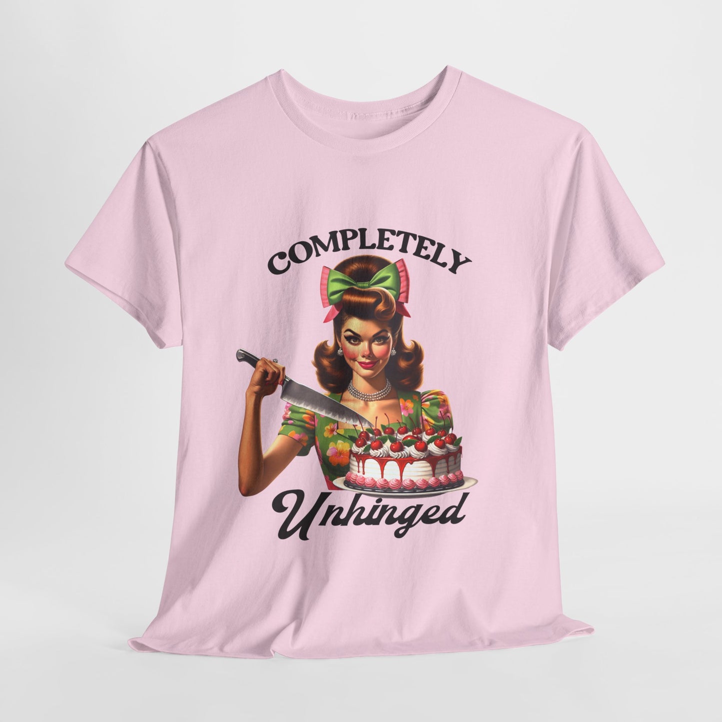 Funny Retro Housewife Short Sleeve Tee - Style #3