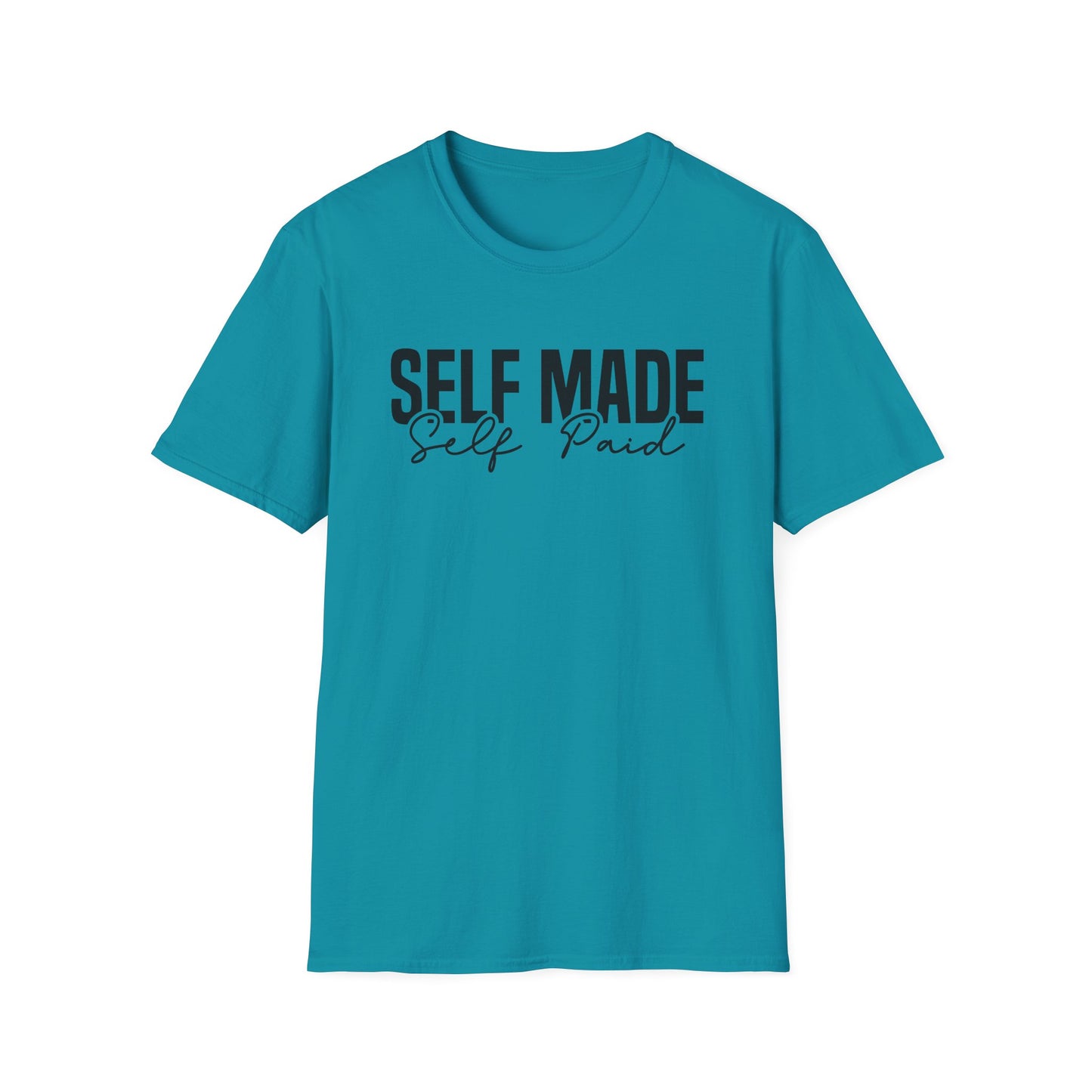 Self Made Self Paid Entrepreneur Inspirational Softstyle T-Shirt