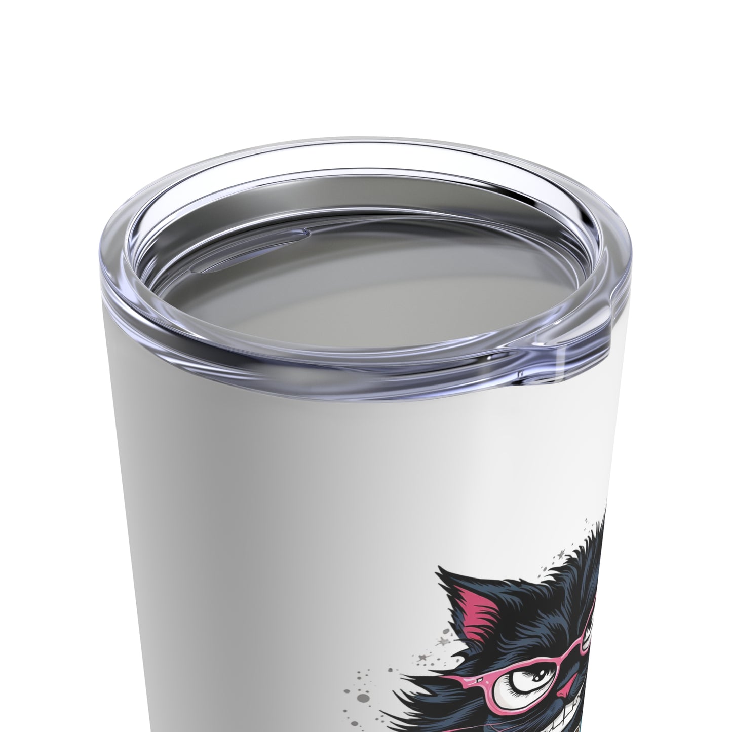 Brewing Up Some Sarcasm Funny Cat Tumbler 20oz