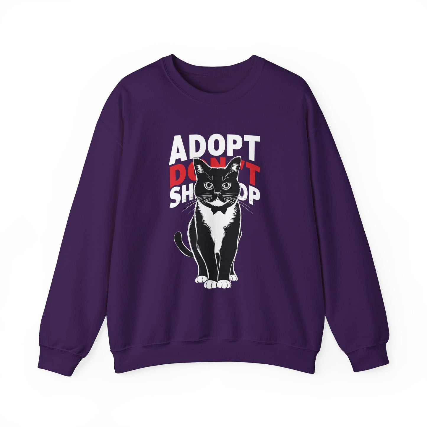 Adopt Don't Shop Cat Sweatshirt