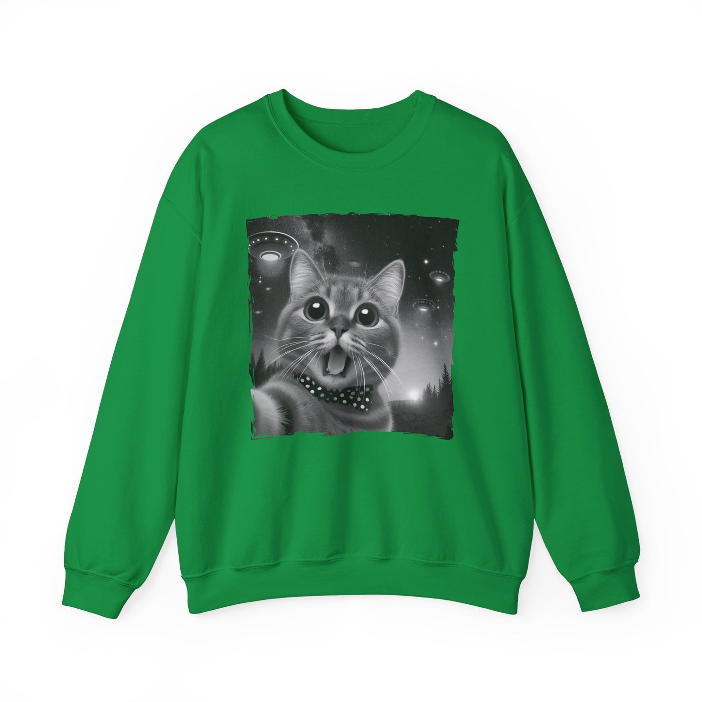 Cat Selfie Funny Cat Sweatshirt