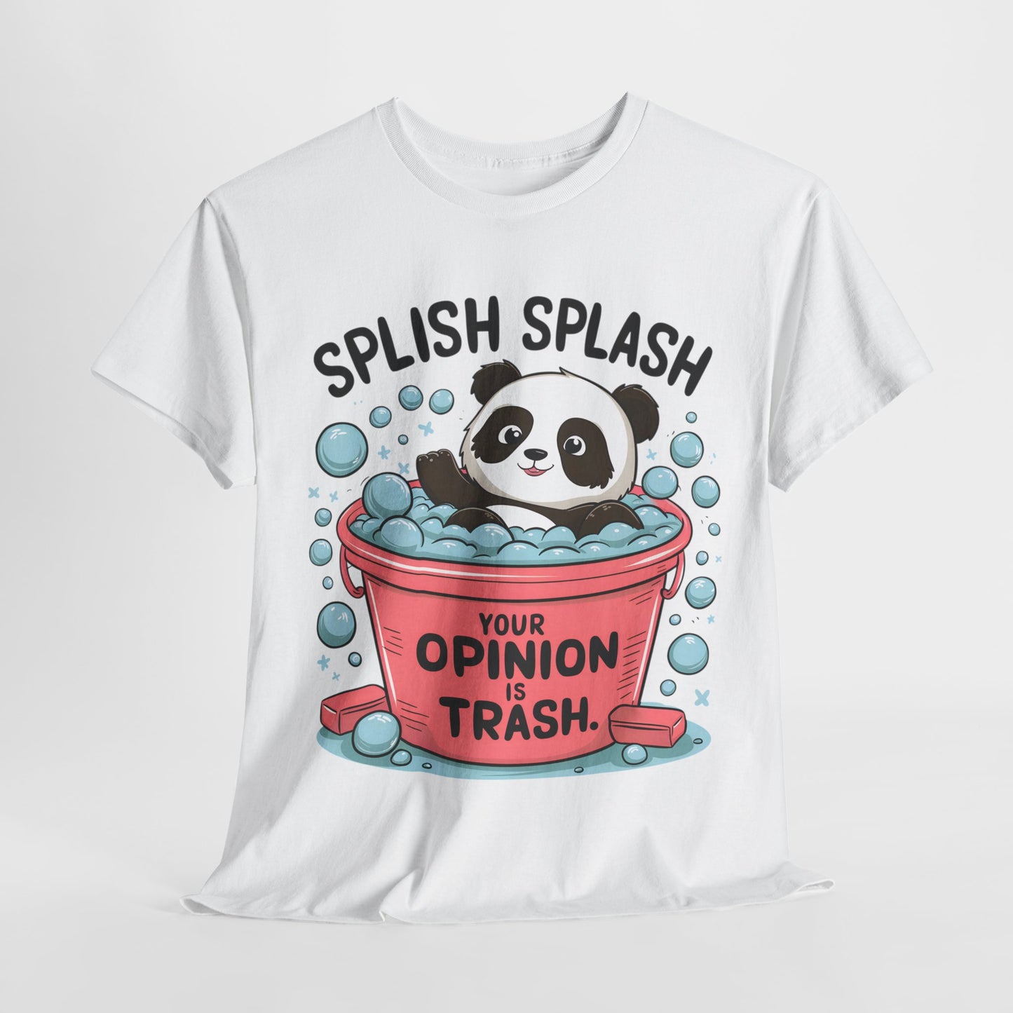 Funny Panda Unisex Heavy Cotton Tee