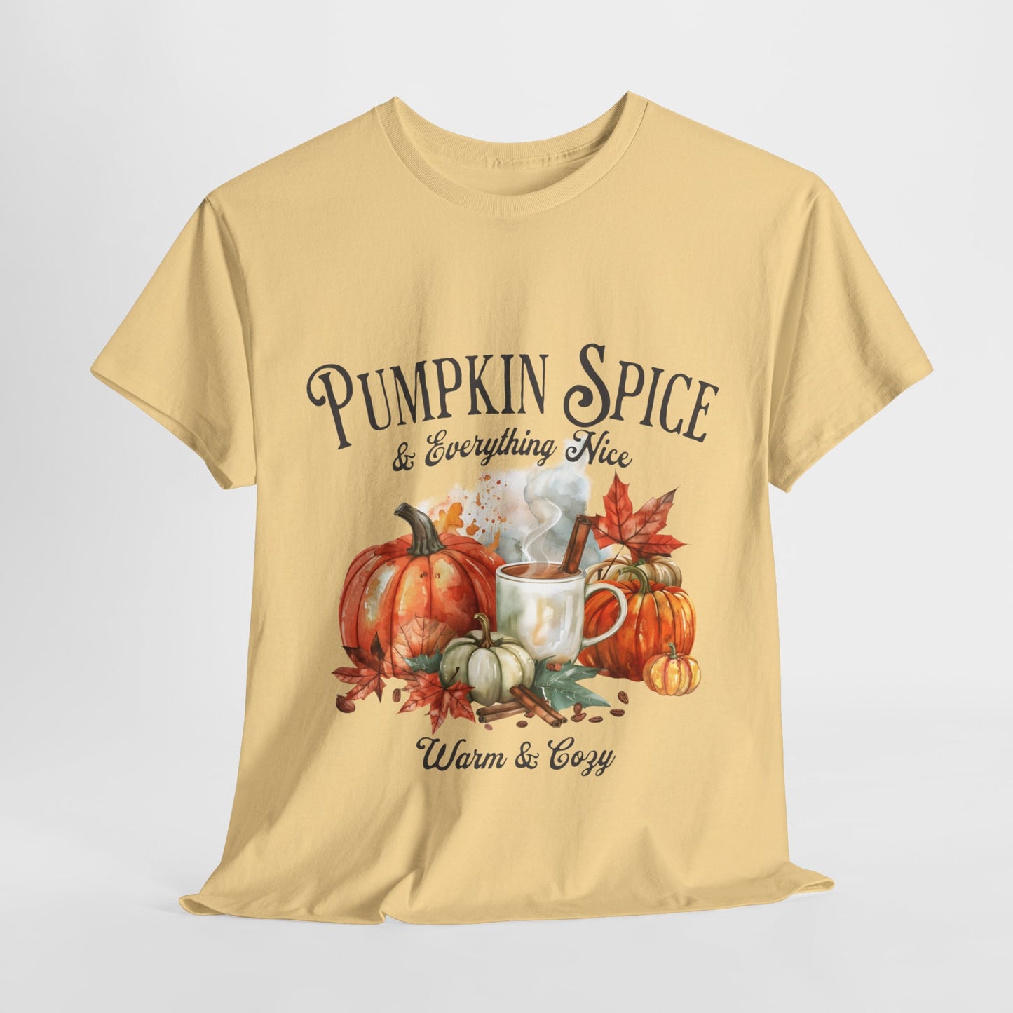 Pumpkin Spice Everything Unisex Heavy Cotton Tee