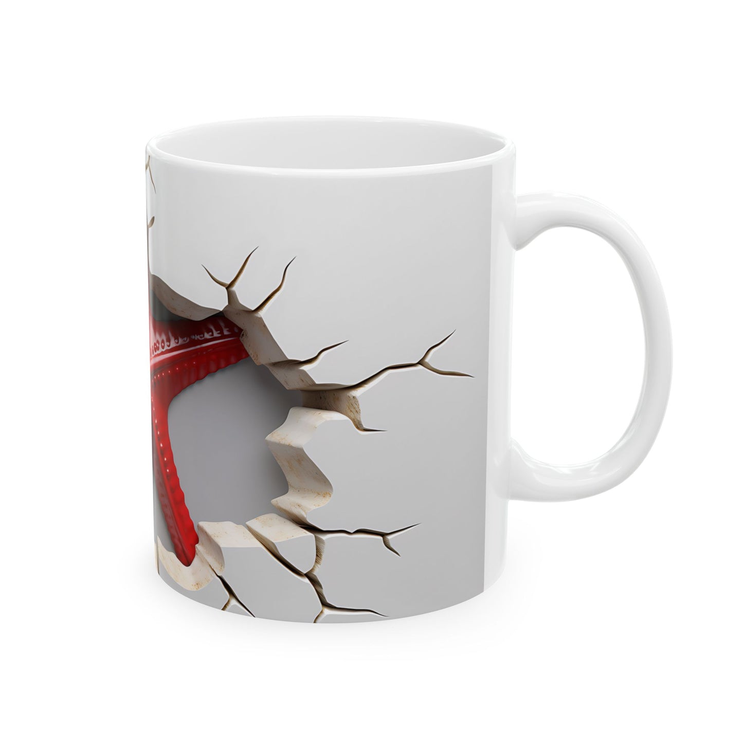 Christmas Starfish Ceramic Mug