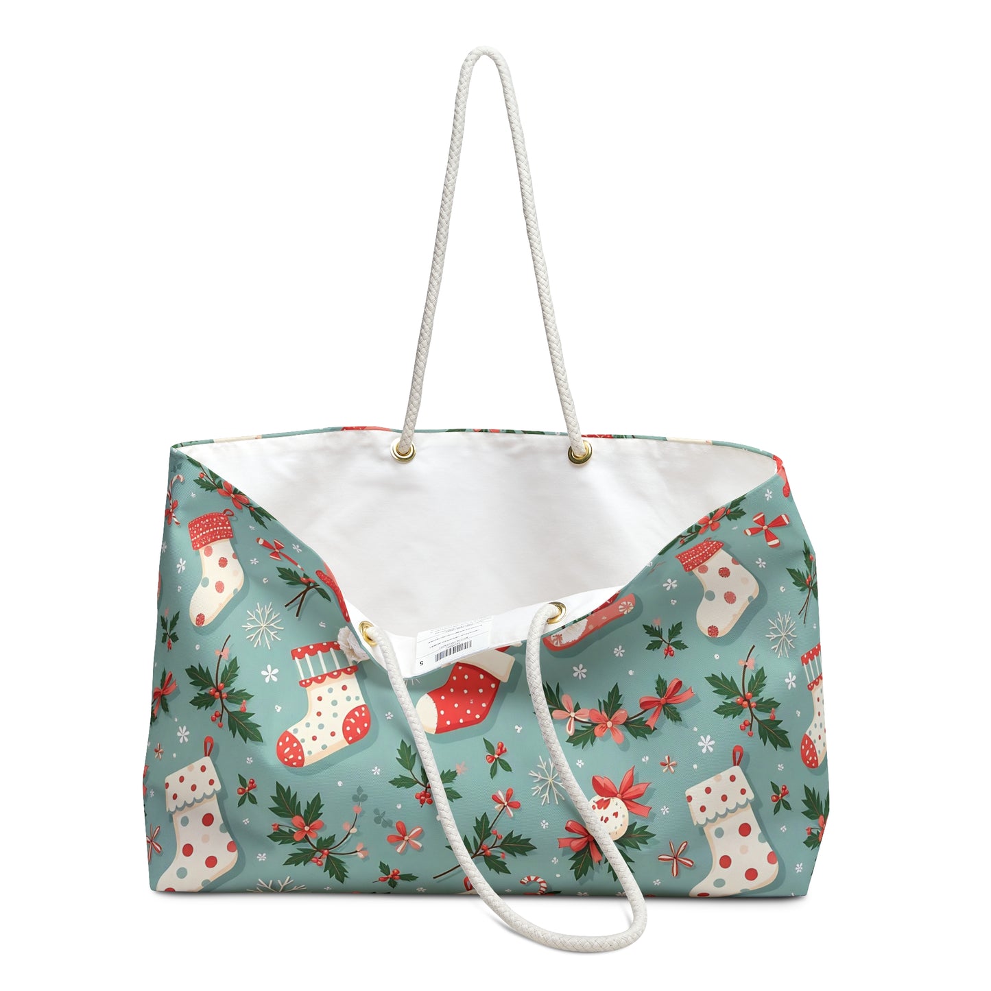 Christmas Stockings Weekender Bag