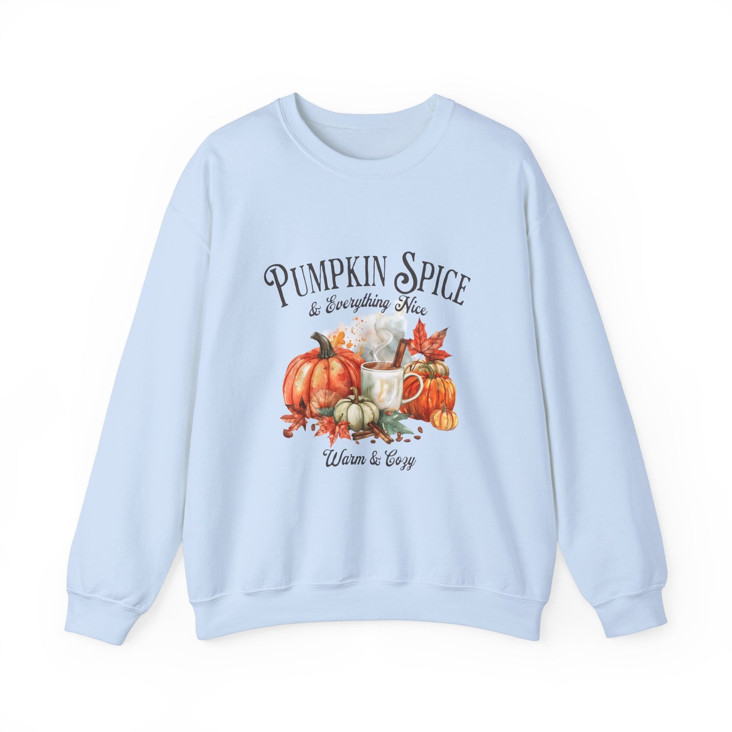 Pumpkin Spice and Everything Nice Unisex Heavy Blend™ Crewneck Sweatshirt