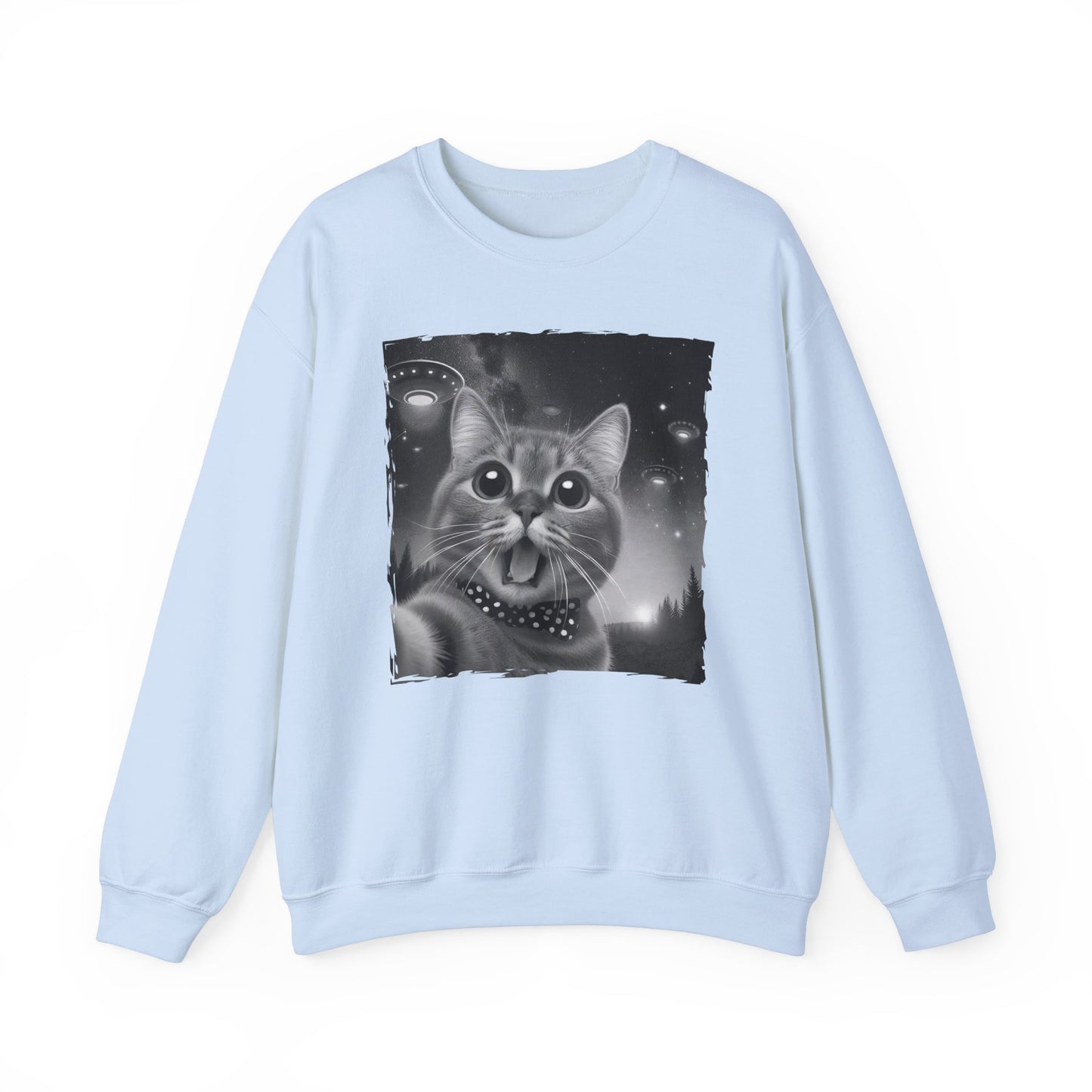 Cat Selfie Funny Cat Sweatshirt