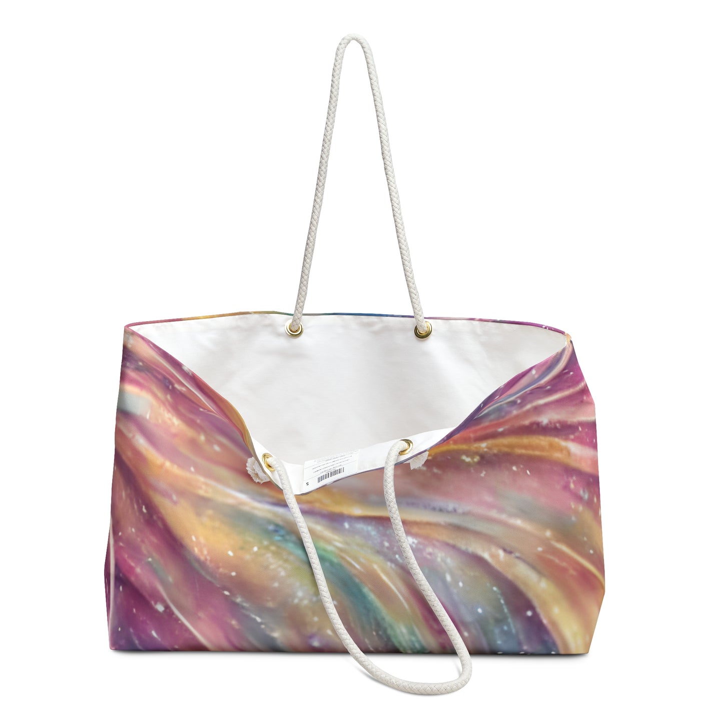 Pastel Earthy Swirl Weekender Bag