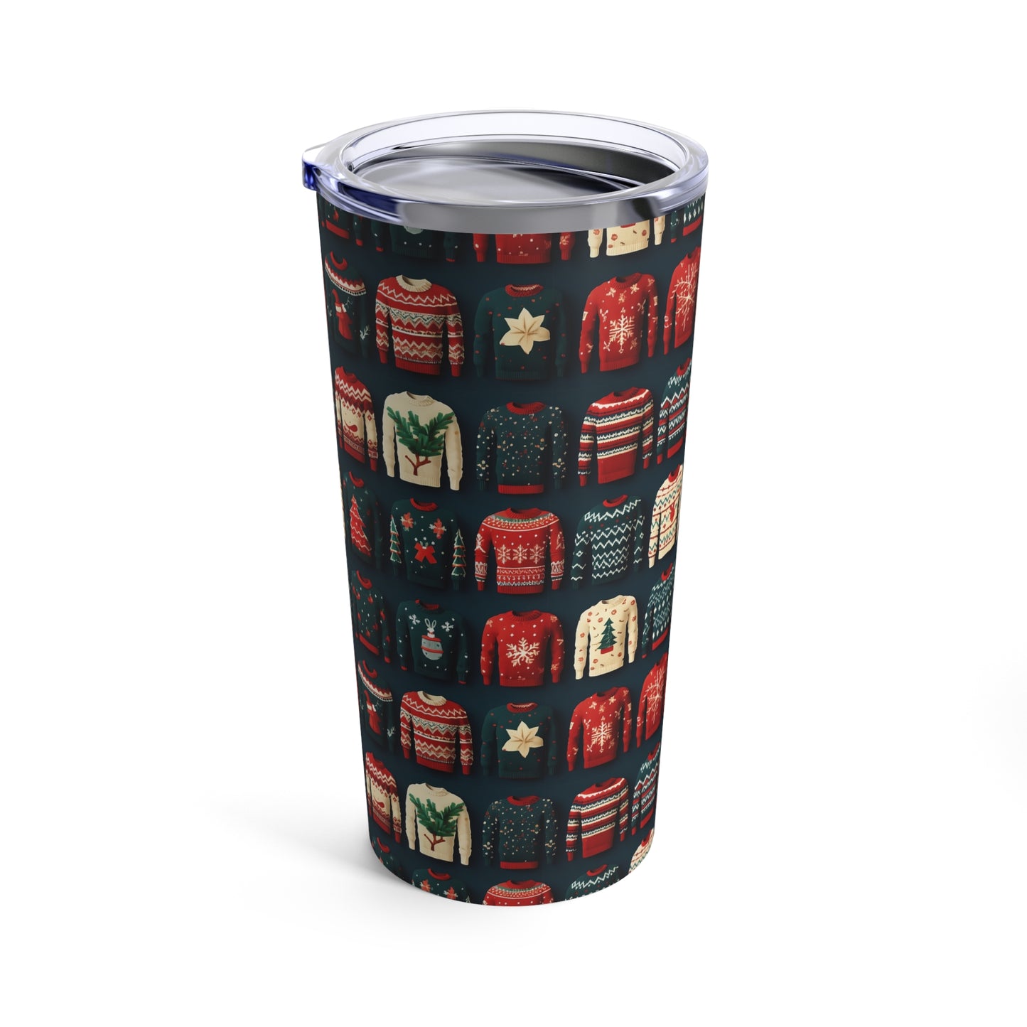 Ugly Christmas Sweater Tumbler 20oz