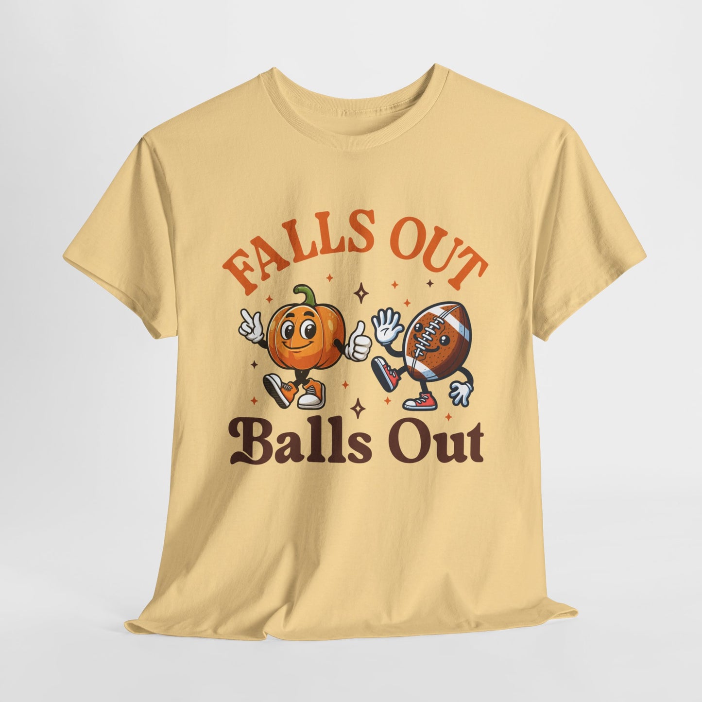 Fall Football Unisex Heavy Cotton Tee