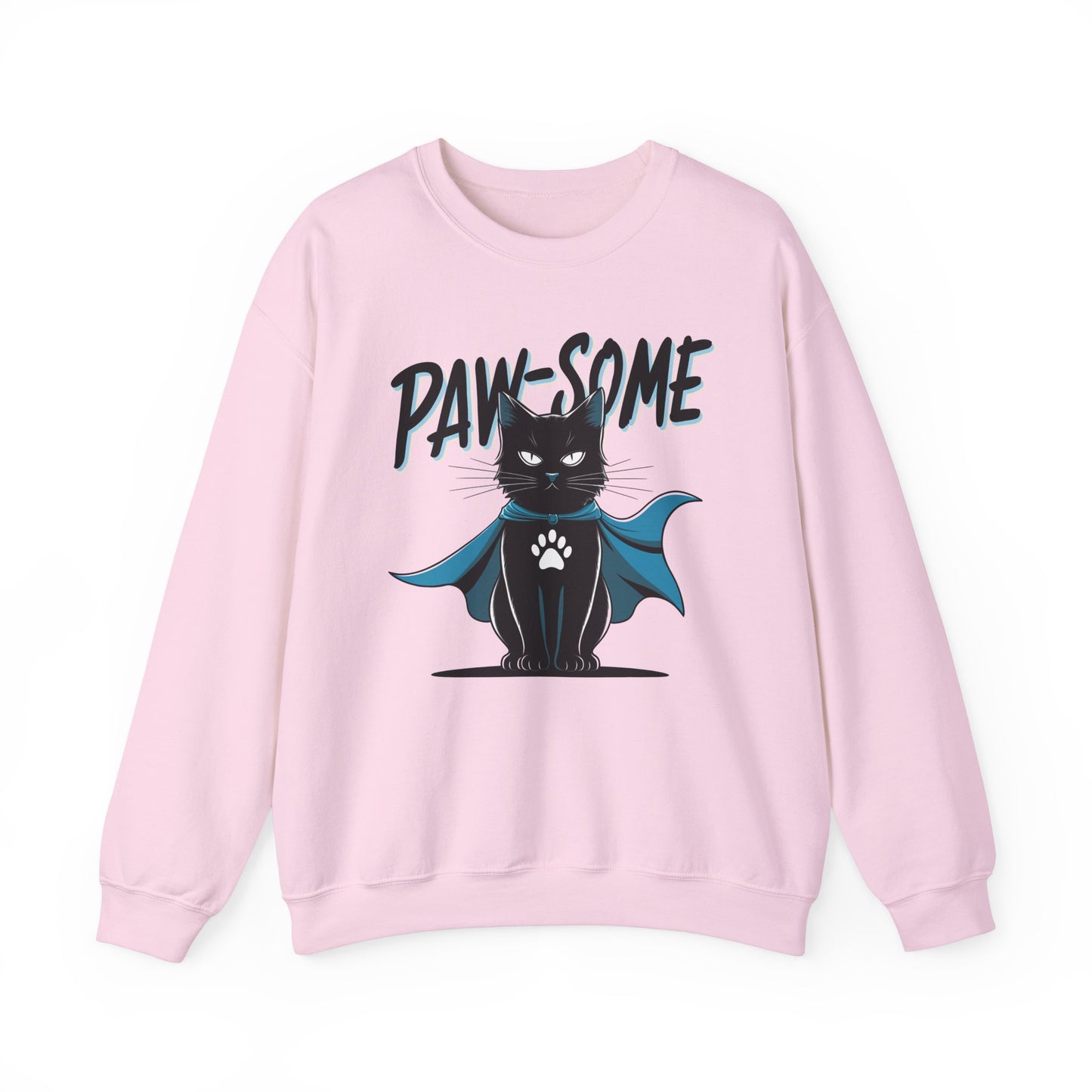 Paw-Some Funny Cat Sweatshirt