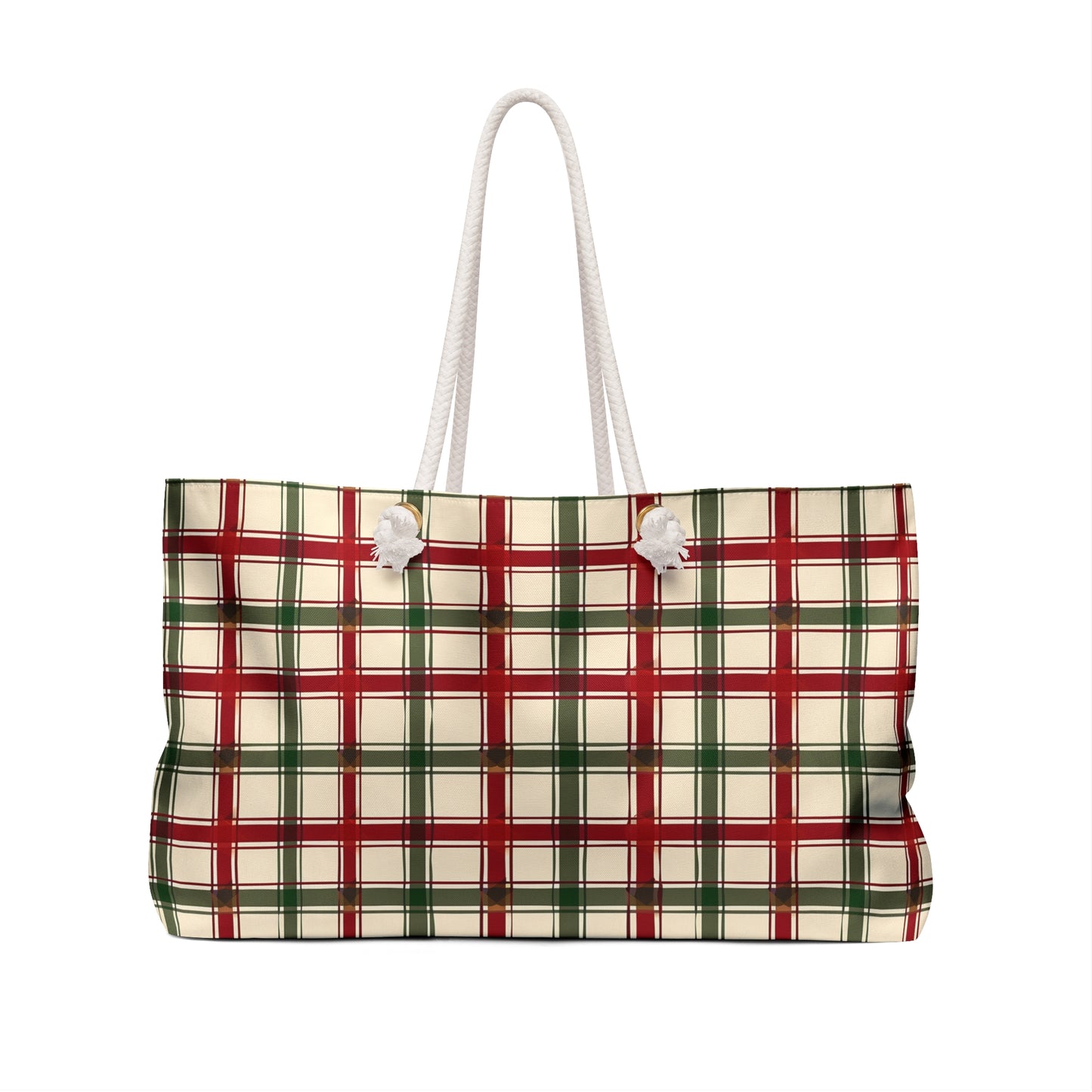 Christmas Plaid 2 Weekender Bag