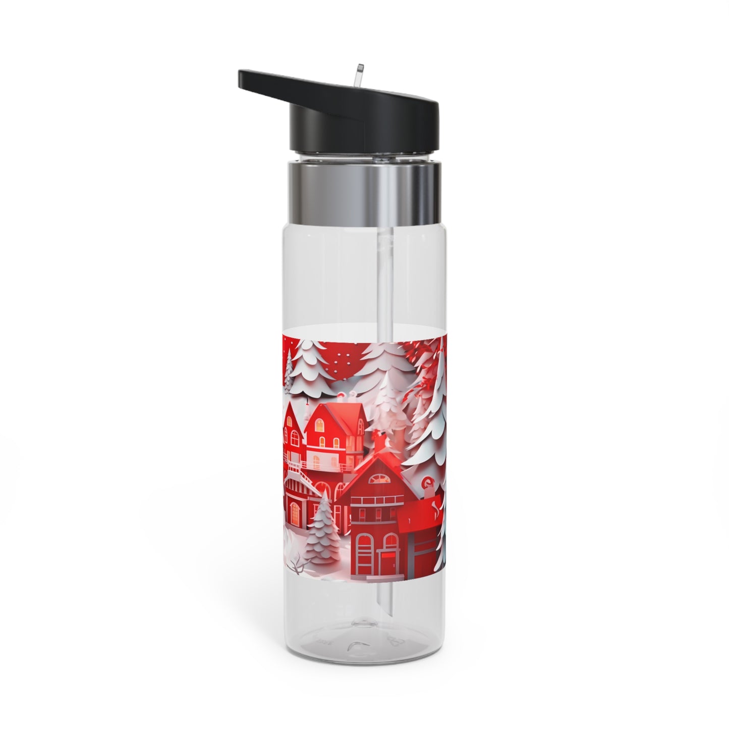 Christmas Town Sport Water Bottle