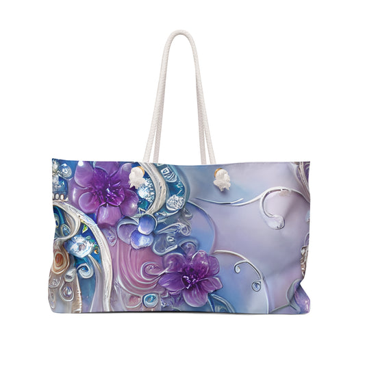 Precious Pearl Lavender Weekender Bag