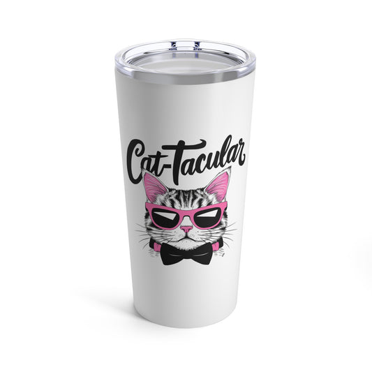 Cat-tacular Funny Cat Tumbler 20oz