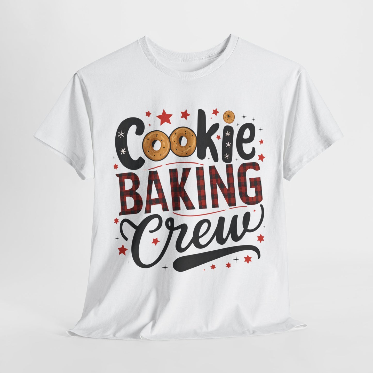 Cookie Baking Crew Christmas Heavy Cotton Tee