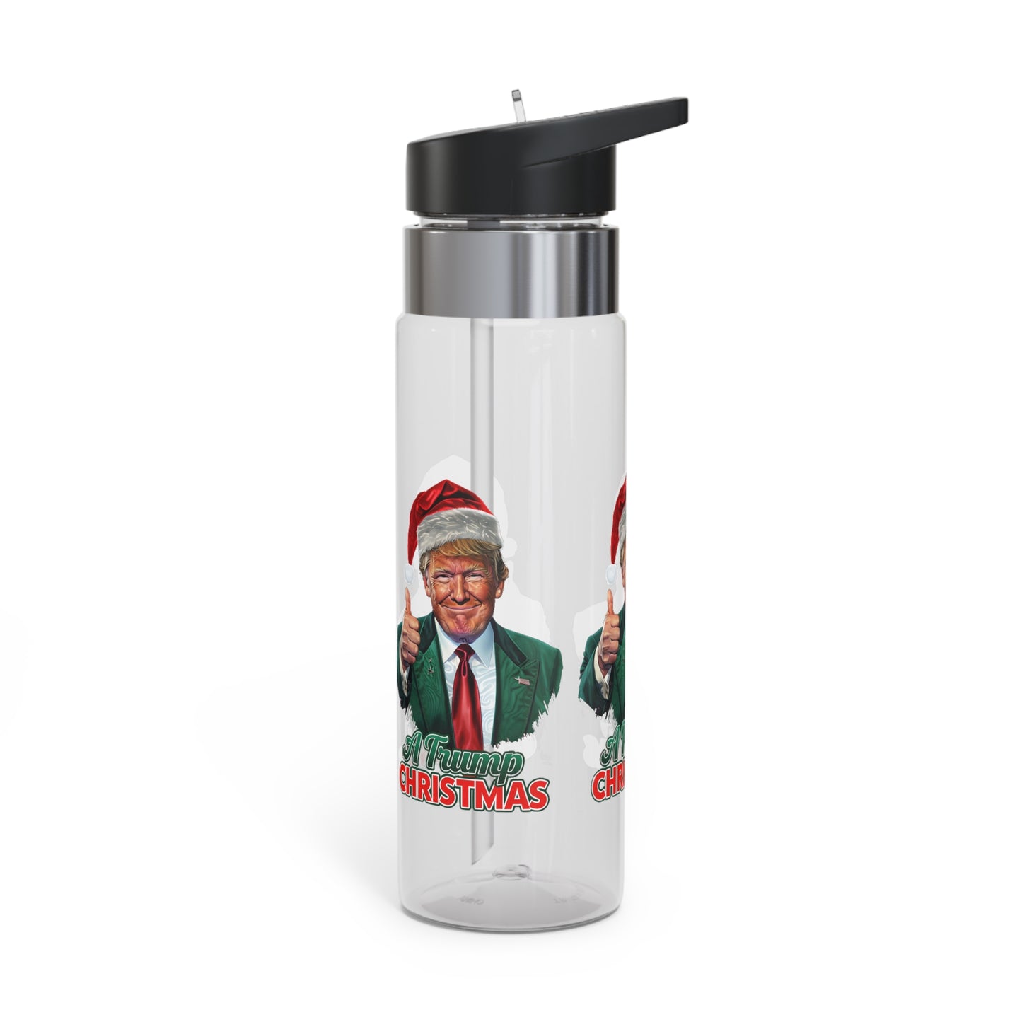 Donald Trump Christmas Sport Water Bottle