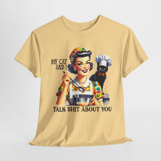 Funny Retro Housewife Short Sleeve Tee - Style #7