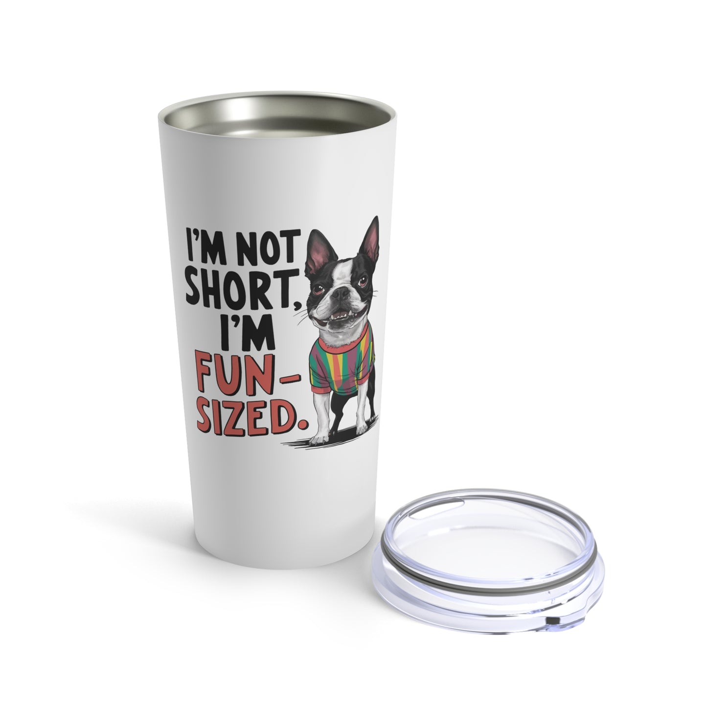 Fun Sized Funny Dog Tumbler 20oz