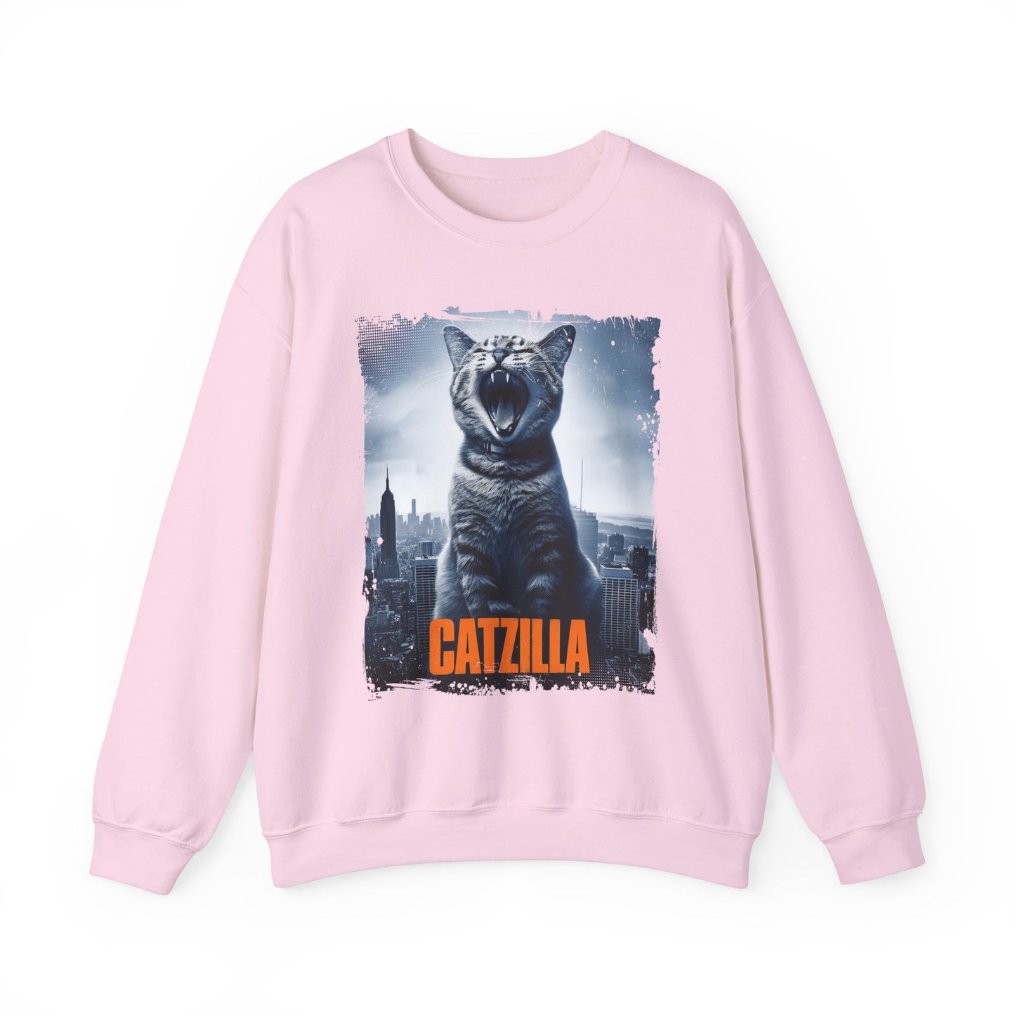 Catzilla Funny Cat Sweatshirt