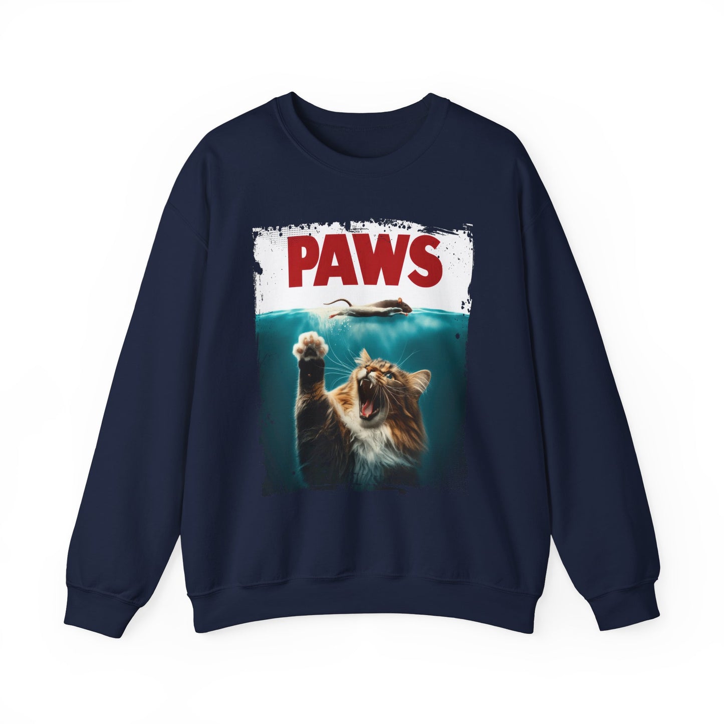 Paws Funny Cat Sweatshirt