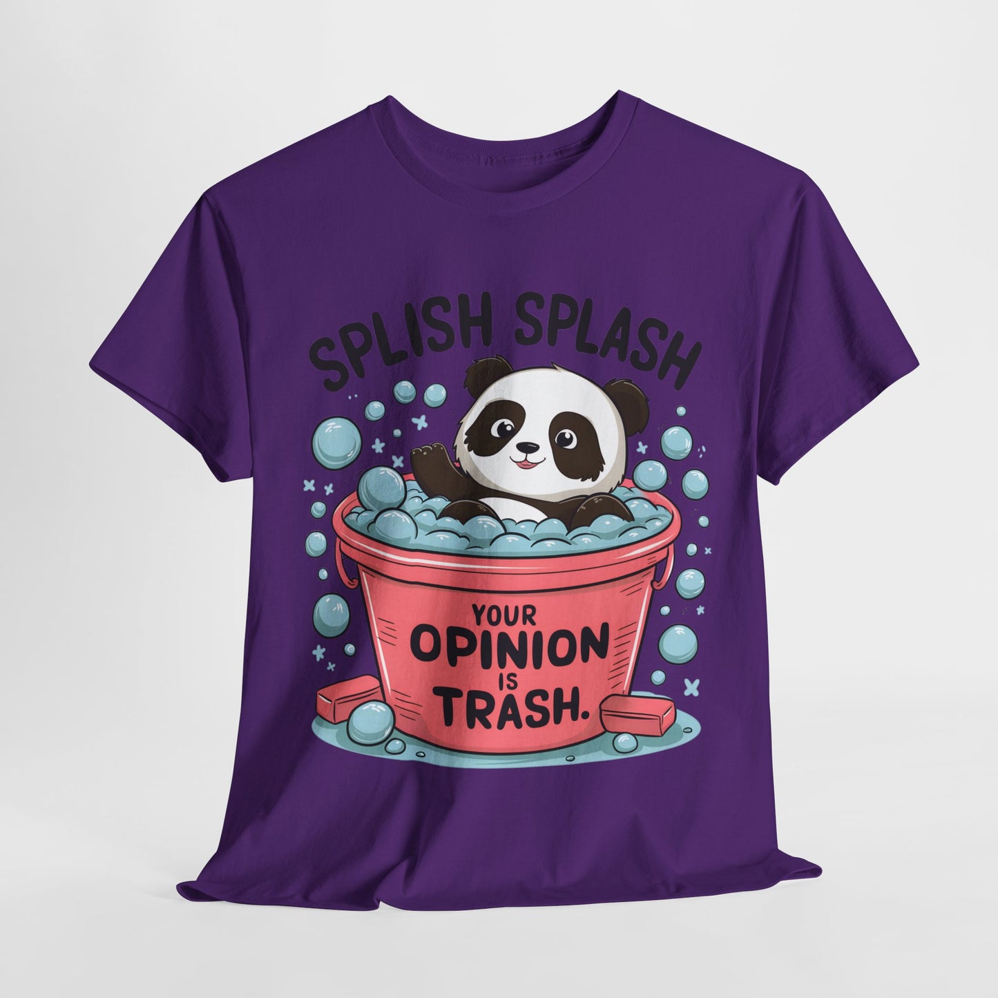 Funny Panda Unisex Heavy Cotton Tee