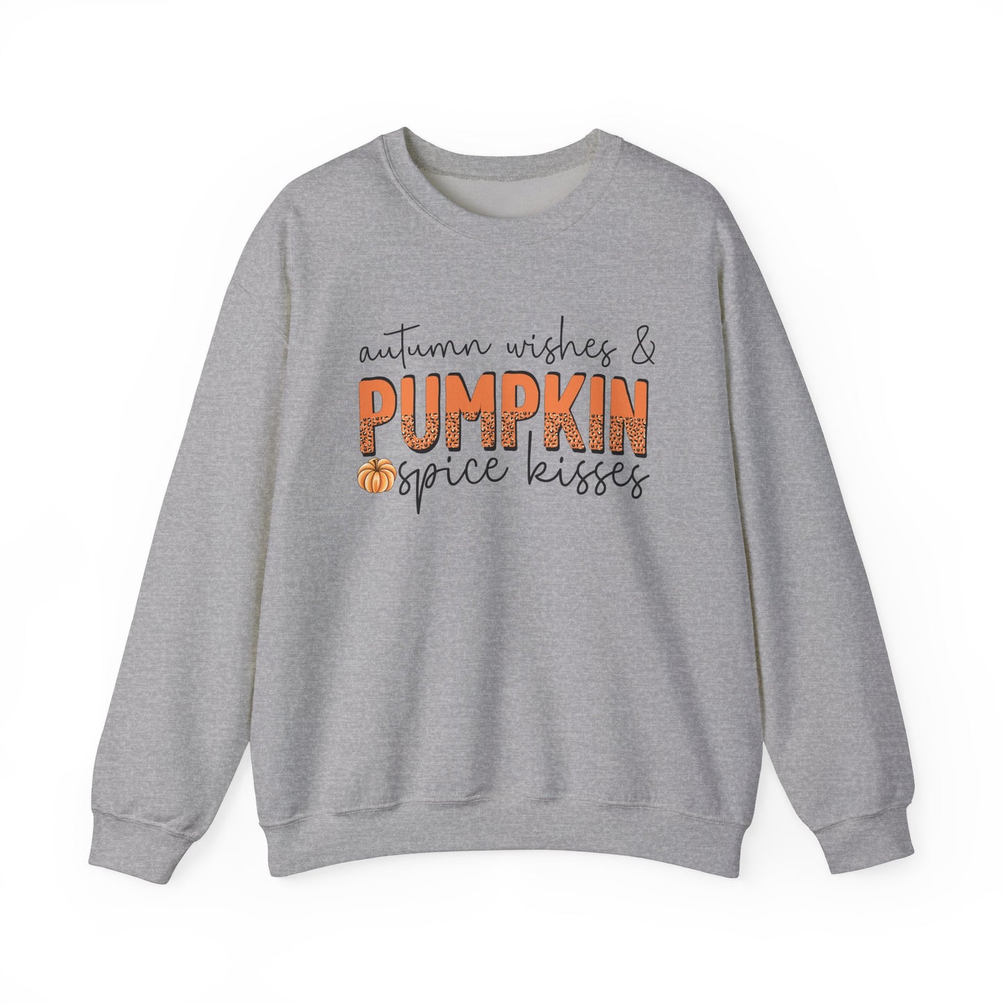 Autumn Wishes Pumpkin Spice Unisex Heavy Blend™ Crewneck Sweatshirt