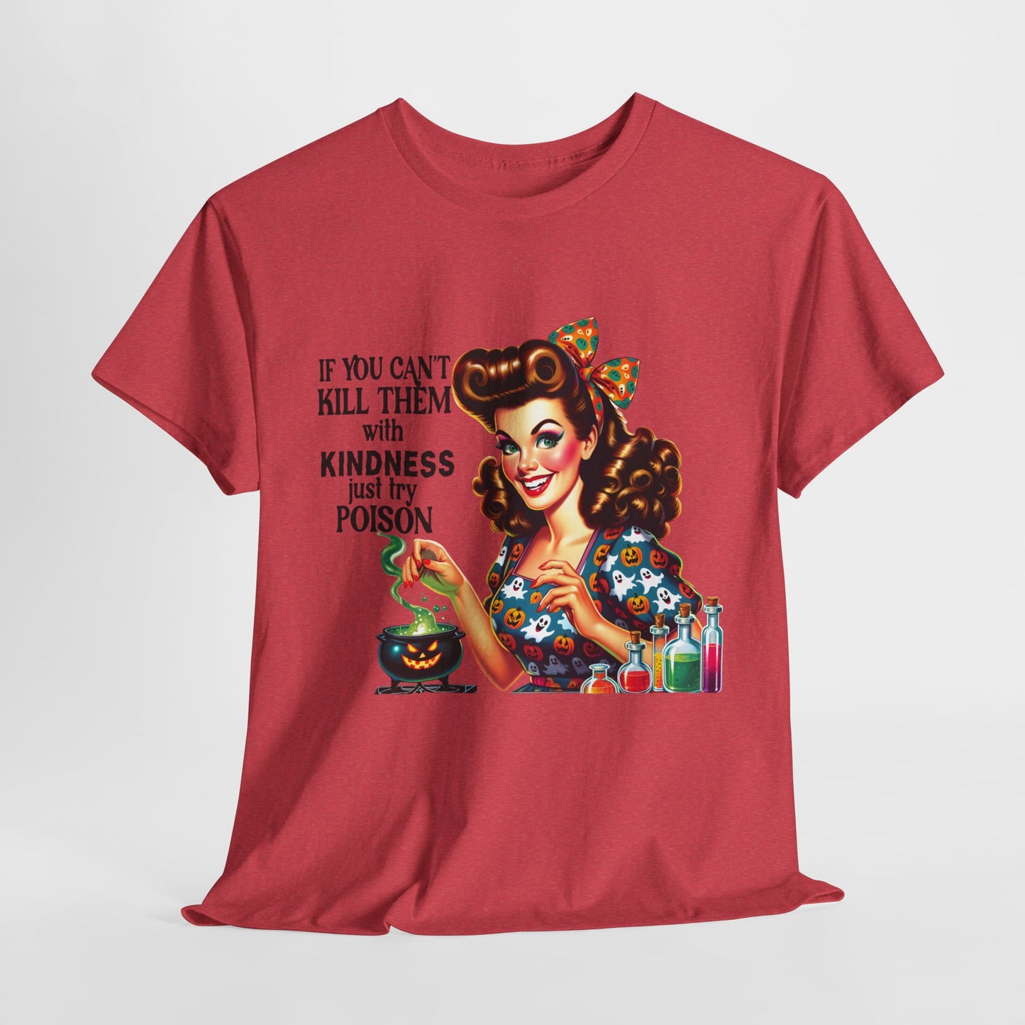 Funny Retro Housewife Short Sleeve Tee - Style #1