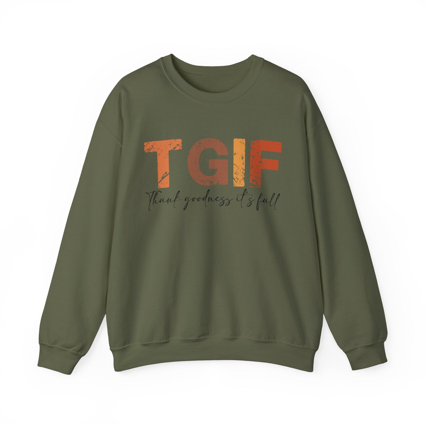 Thank Goodness Its Fall Unisex Heavy Blend™ Crewneck Sweatshirt