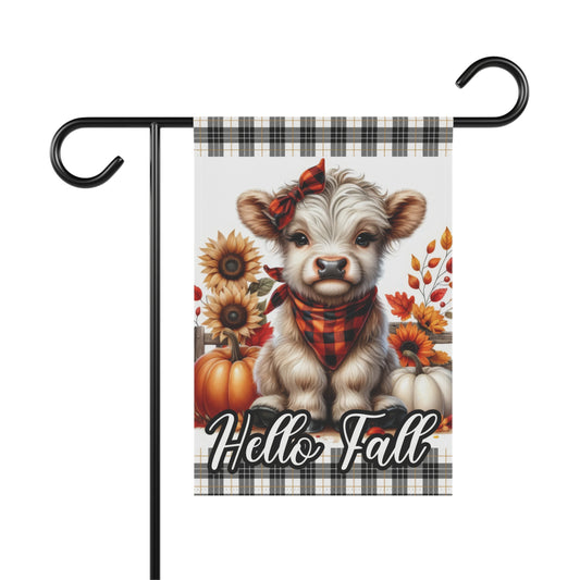 Cow Fall Garden & House Banner - Style 5