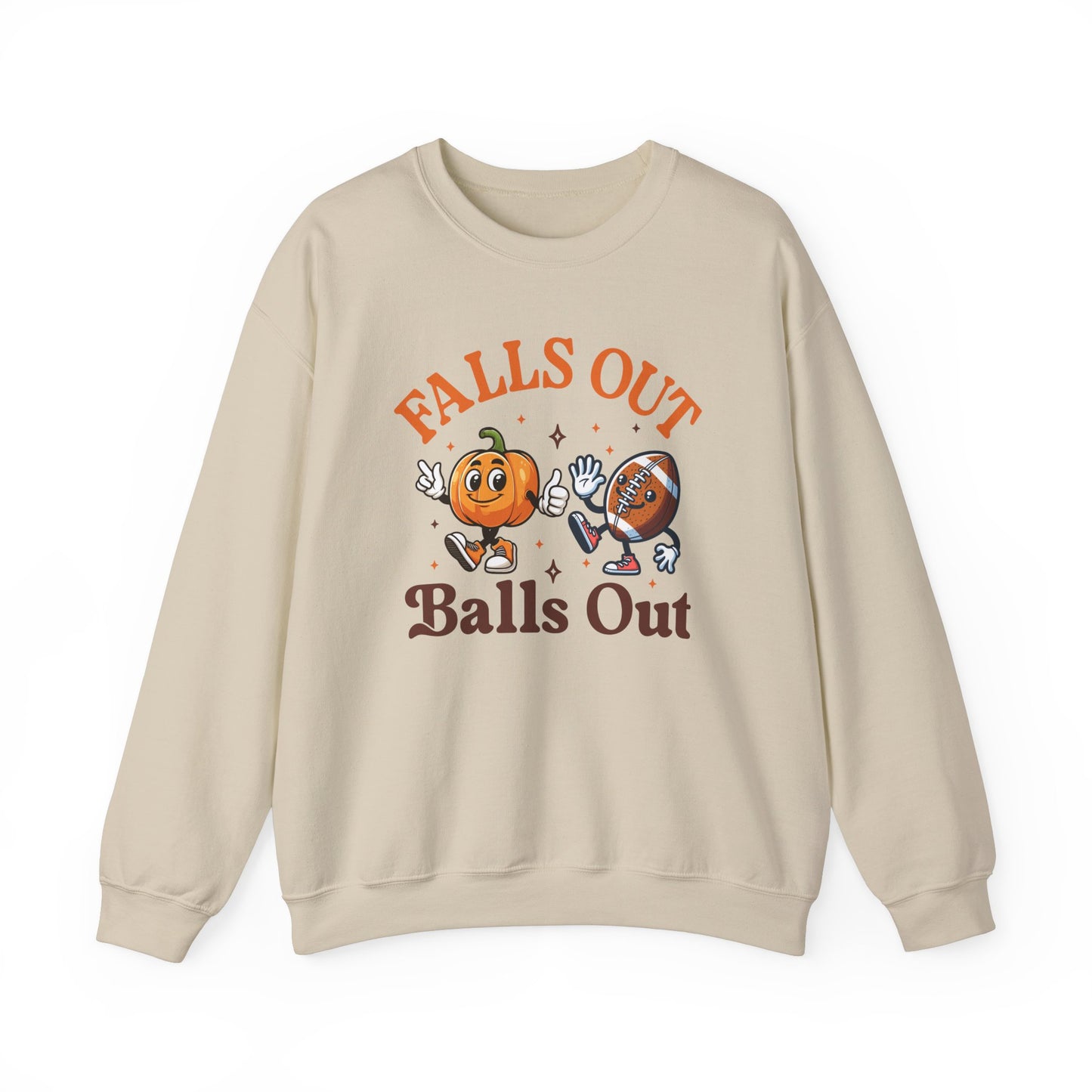 Fall Football Unisex Heavy Blend™ Crewneck Sweatshirt