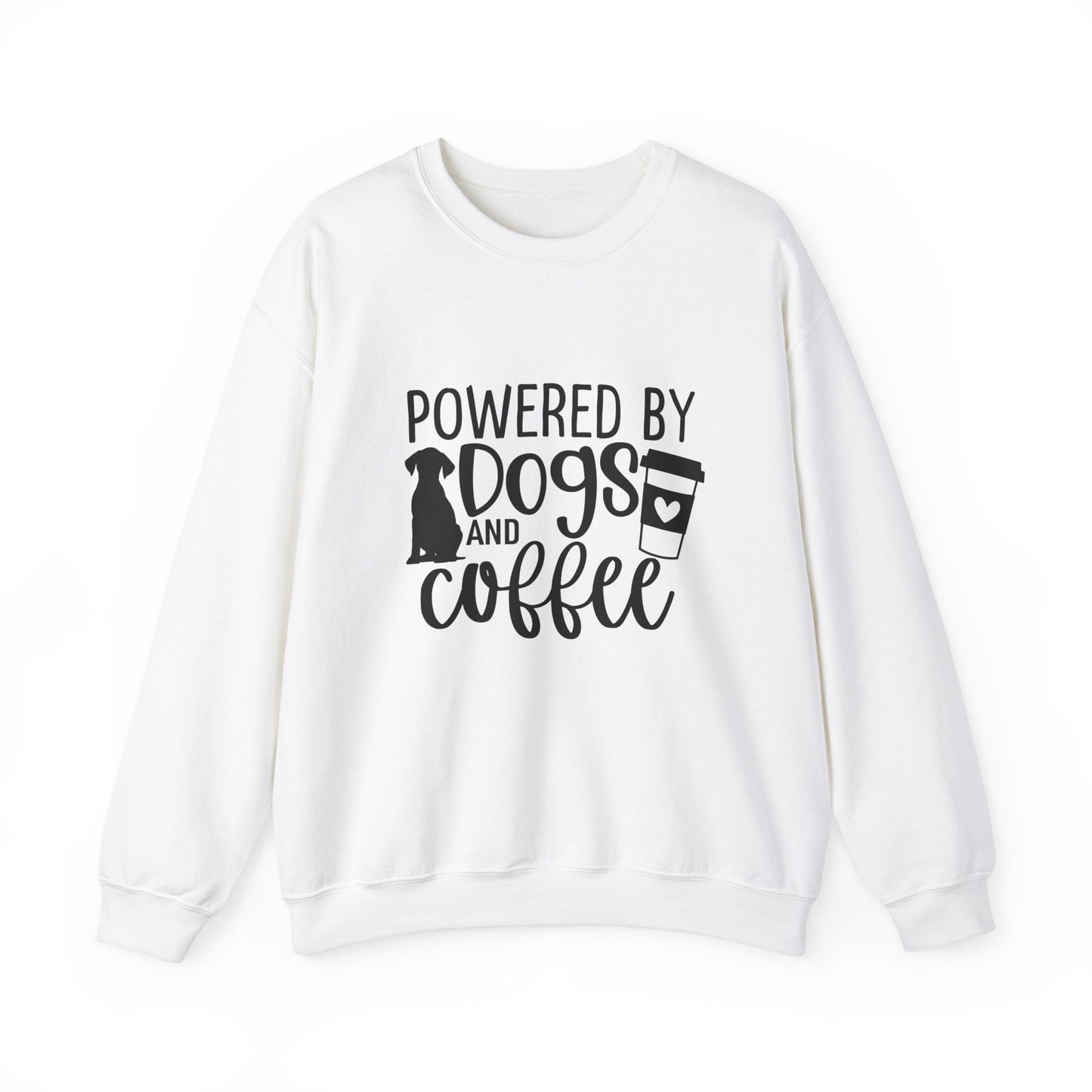 Powered By Dogs And Coffee Sweatshirt