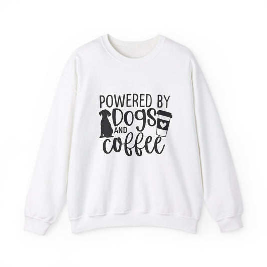 Powered By Dogs And Coffee Sweatshirt