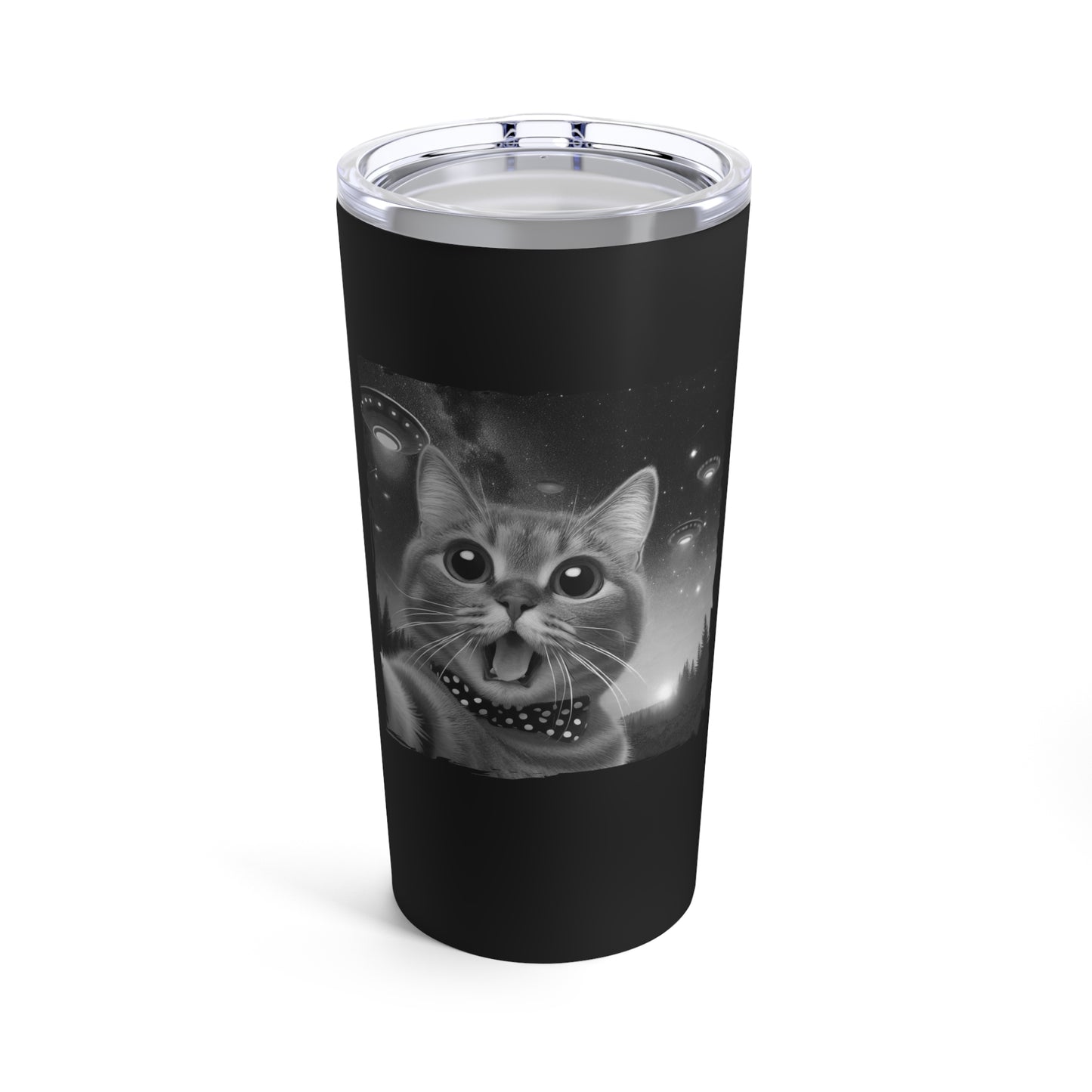 Cat Selfie Funny Cat Tumbler 20oz