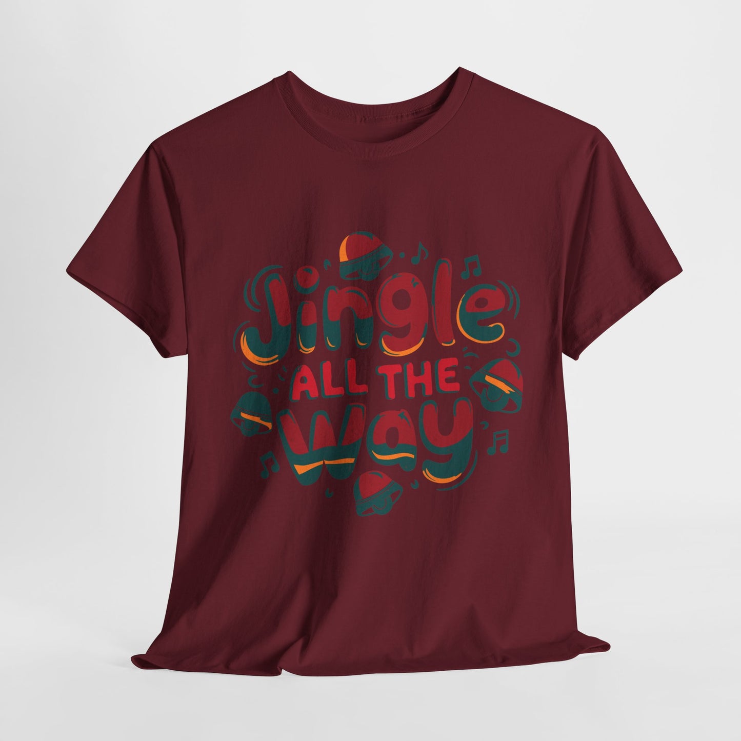 Jingle All The Way Heavy Cotton Tee