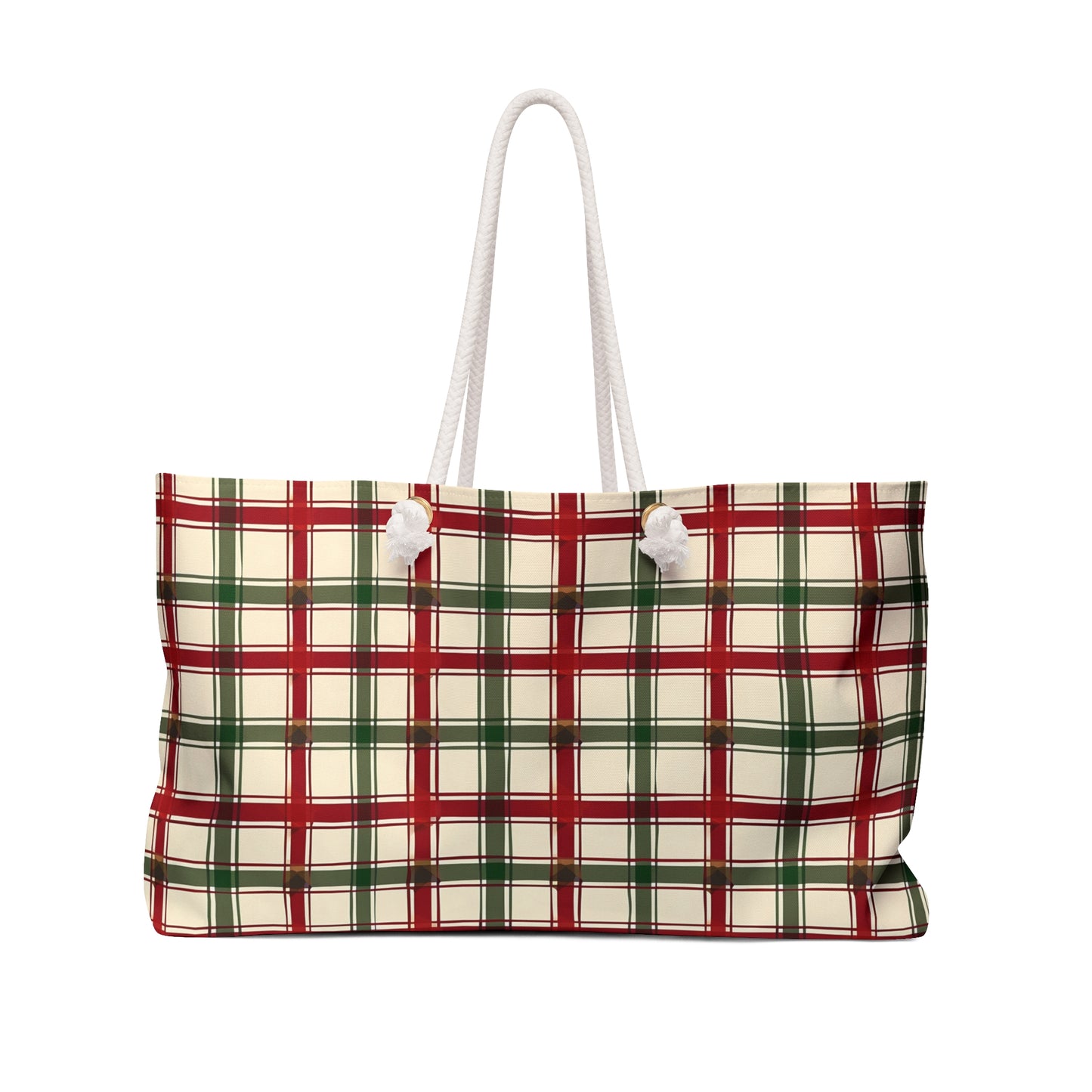 Christmas Plaid 2 Weekender Bag