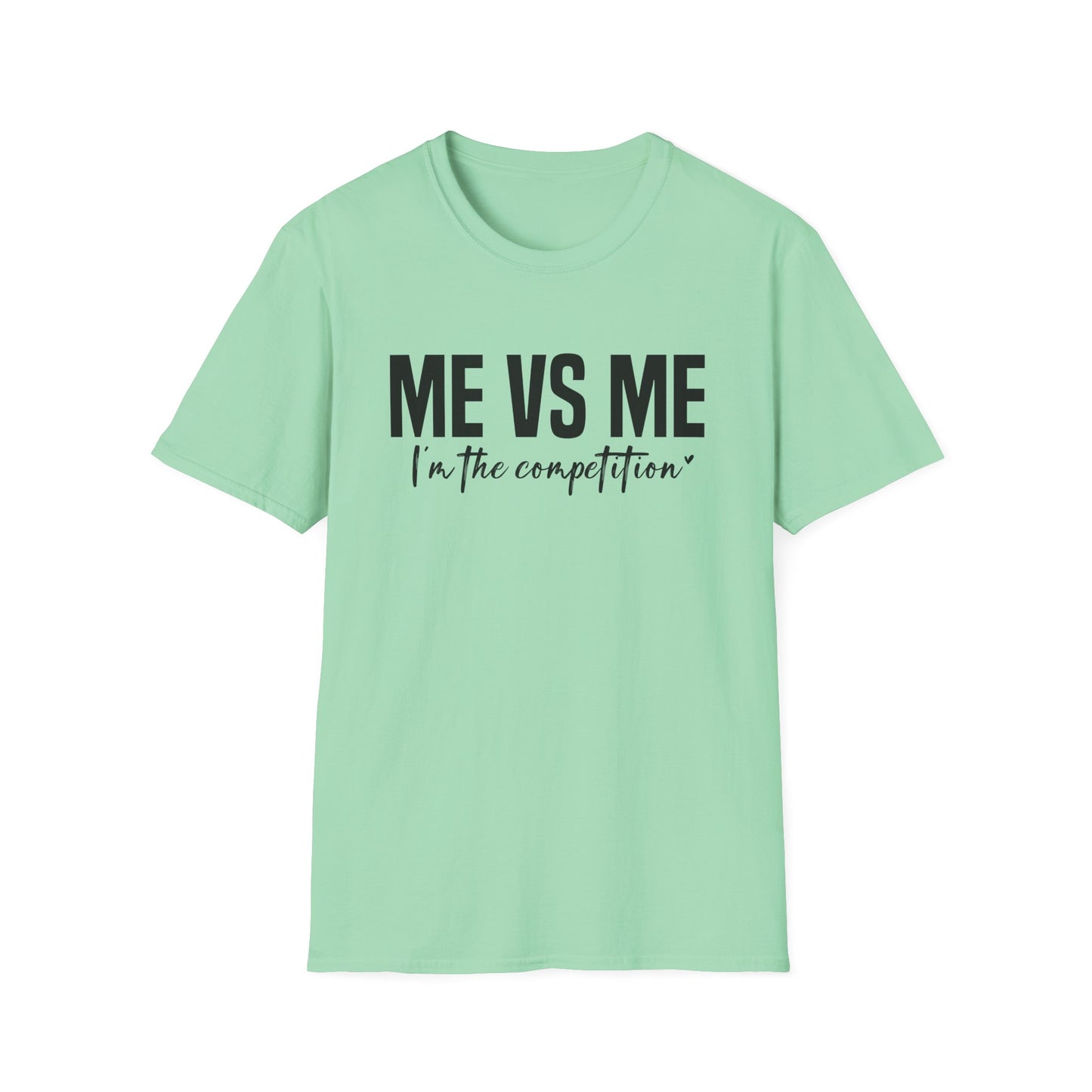 Me vs Me Entrepreneur Inspirational Softstyle T-Shirt