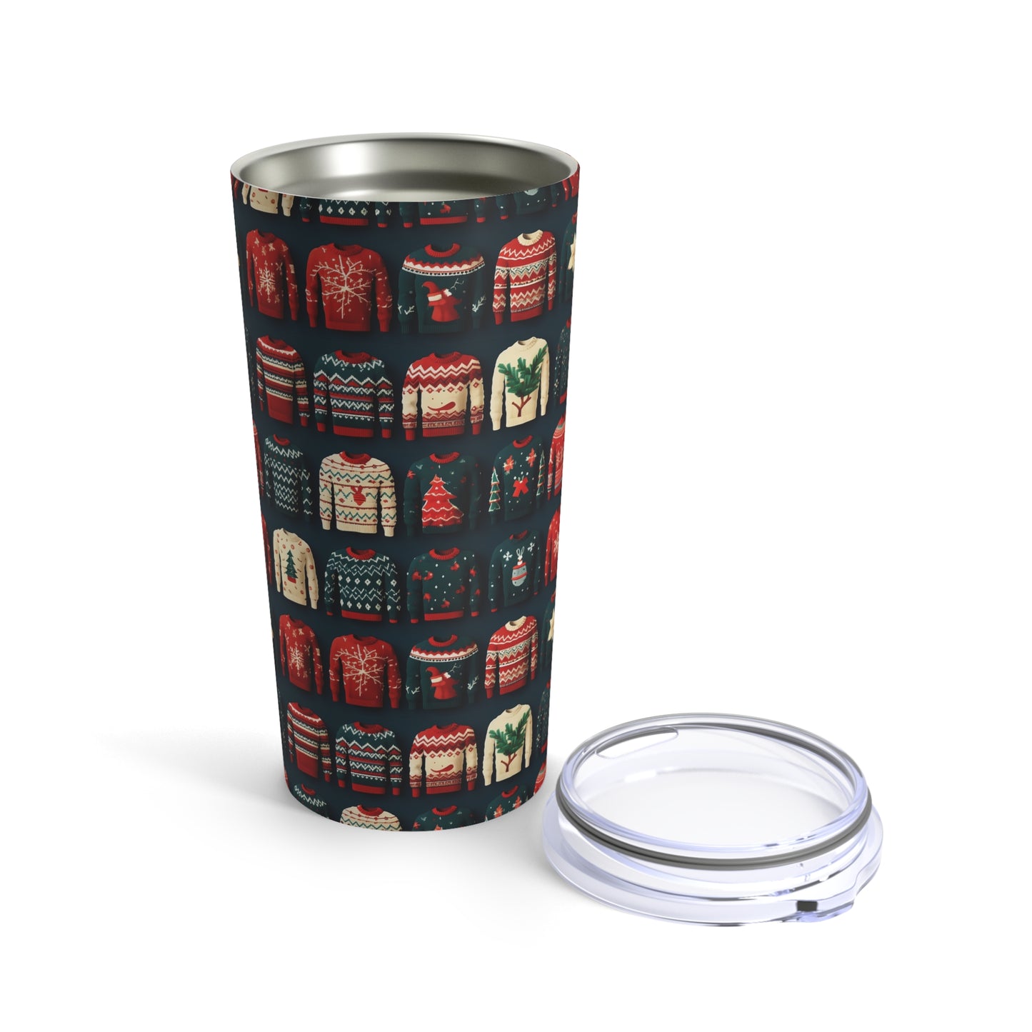 Ugly Christmas Sweater Tumbler 20oz