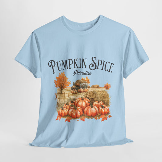 Pumpkin Spice Paradise Unisex Heavy Cotton Tee