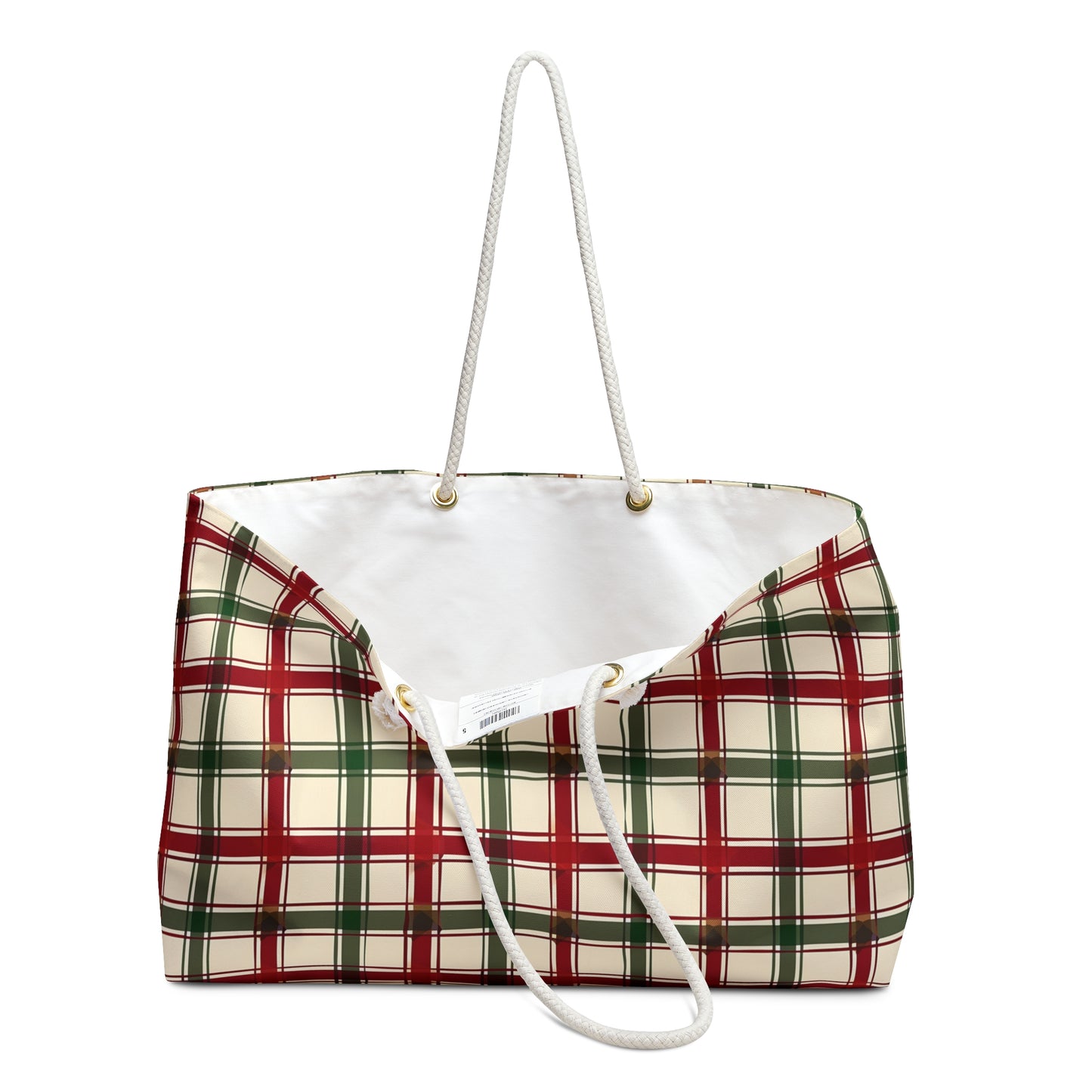 Christmas Plaid 2 Weekender Bag