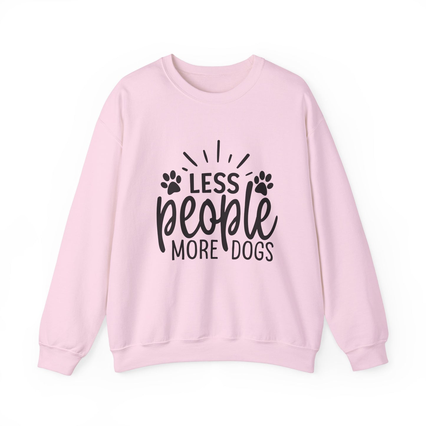 Less People More Dogs Sweatshirt