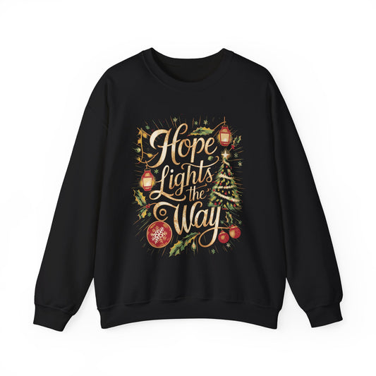 Hope Lights The Way Christmas Sweatshirt