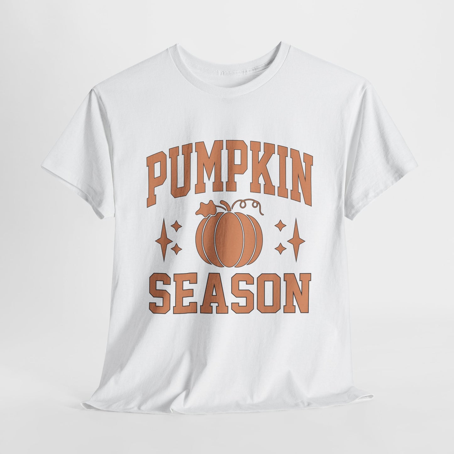 Pumpkin Season Fall Unisex Heavy Cotton Tee