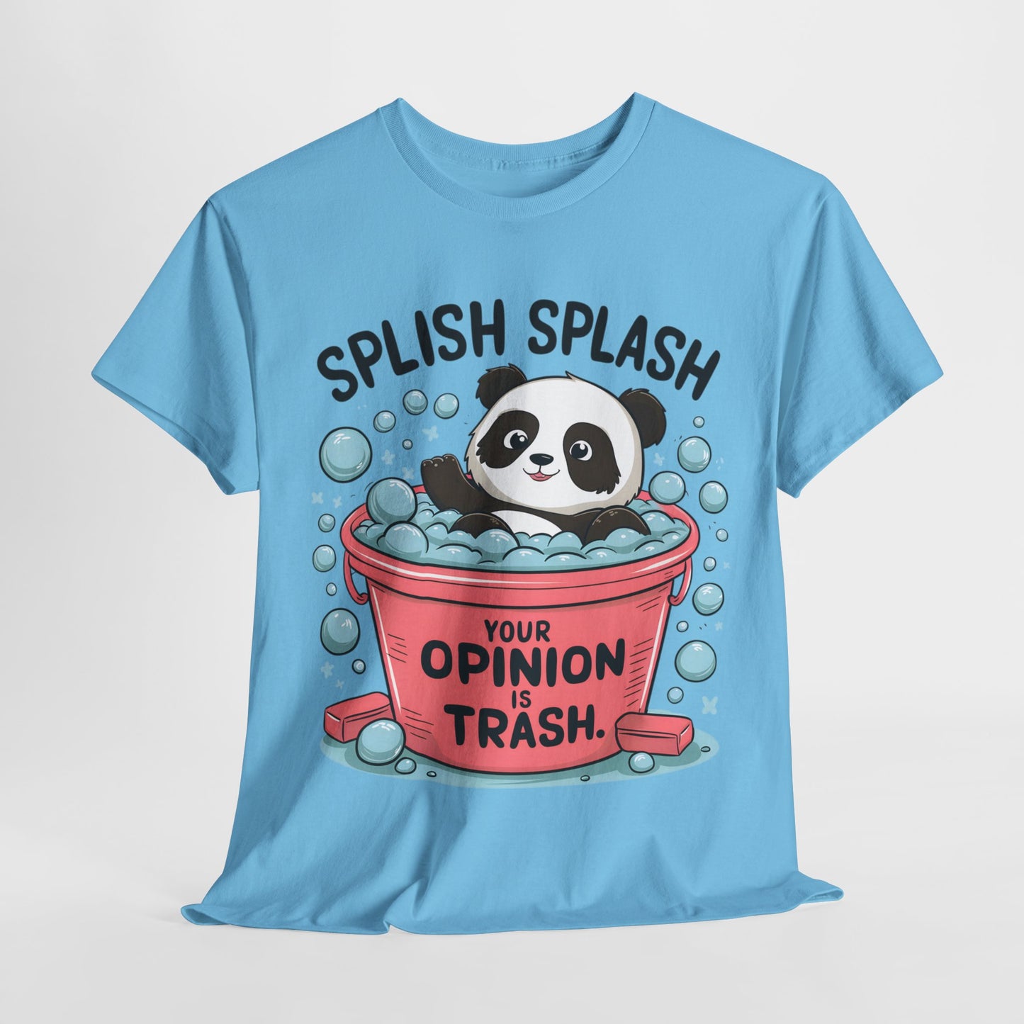 Funny Panda Unisex Heavy Cotton Tee