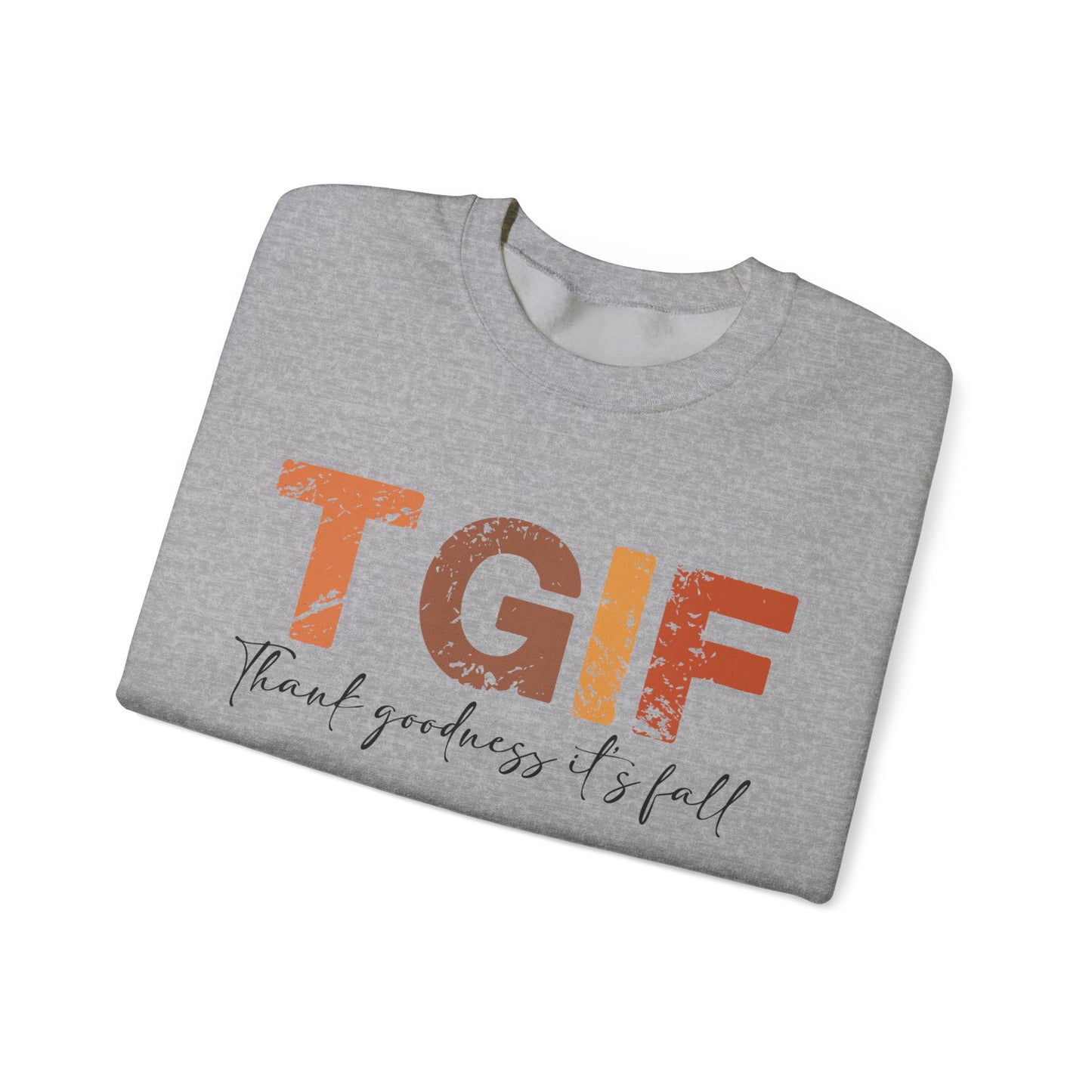 Thank Goodness Its Fall Unisex Heavy Blend™ Crewneck Sweatshirt