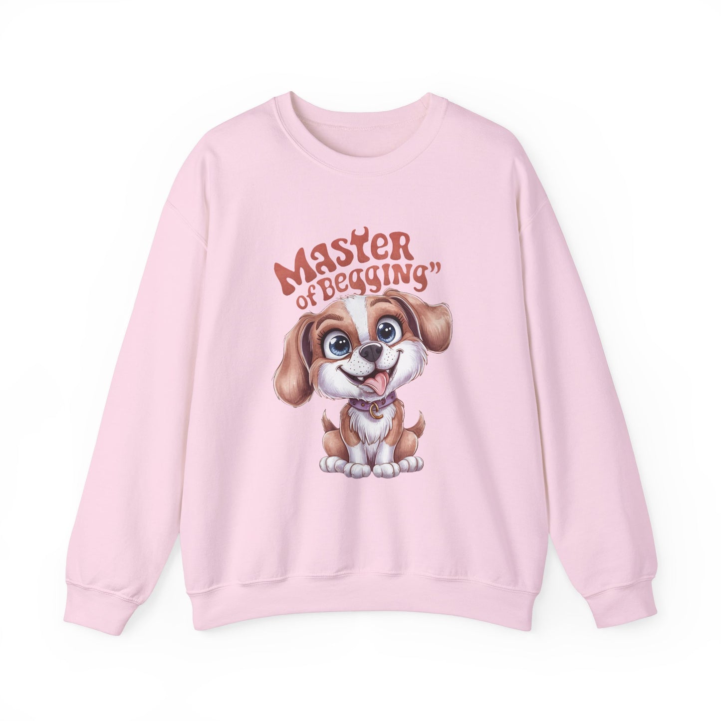 Master of Begging Funny Dog Sweatshirt