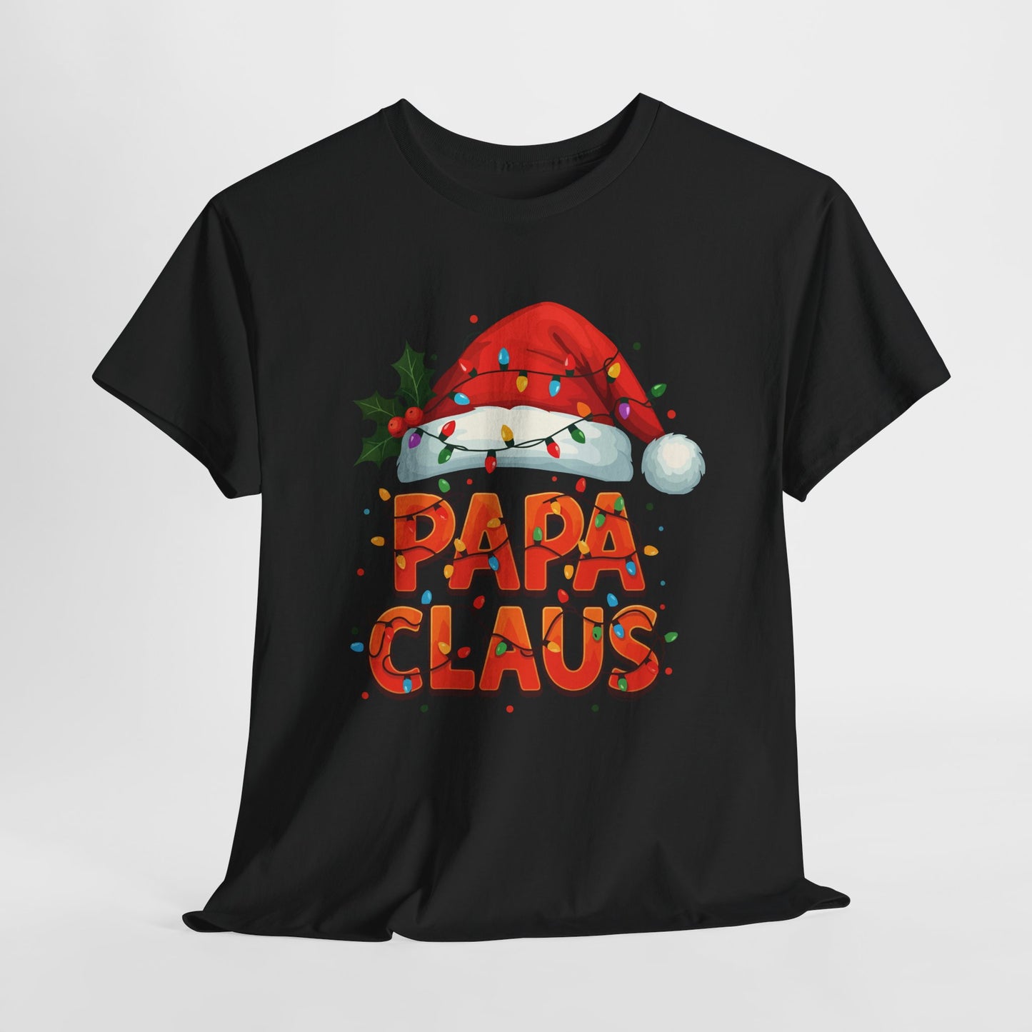 Papa Claus Christmas Heavy Cotton Tee