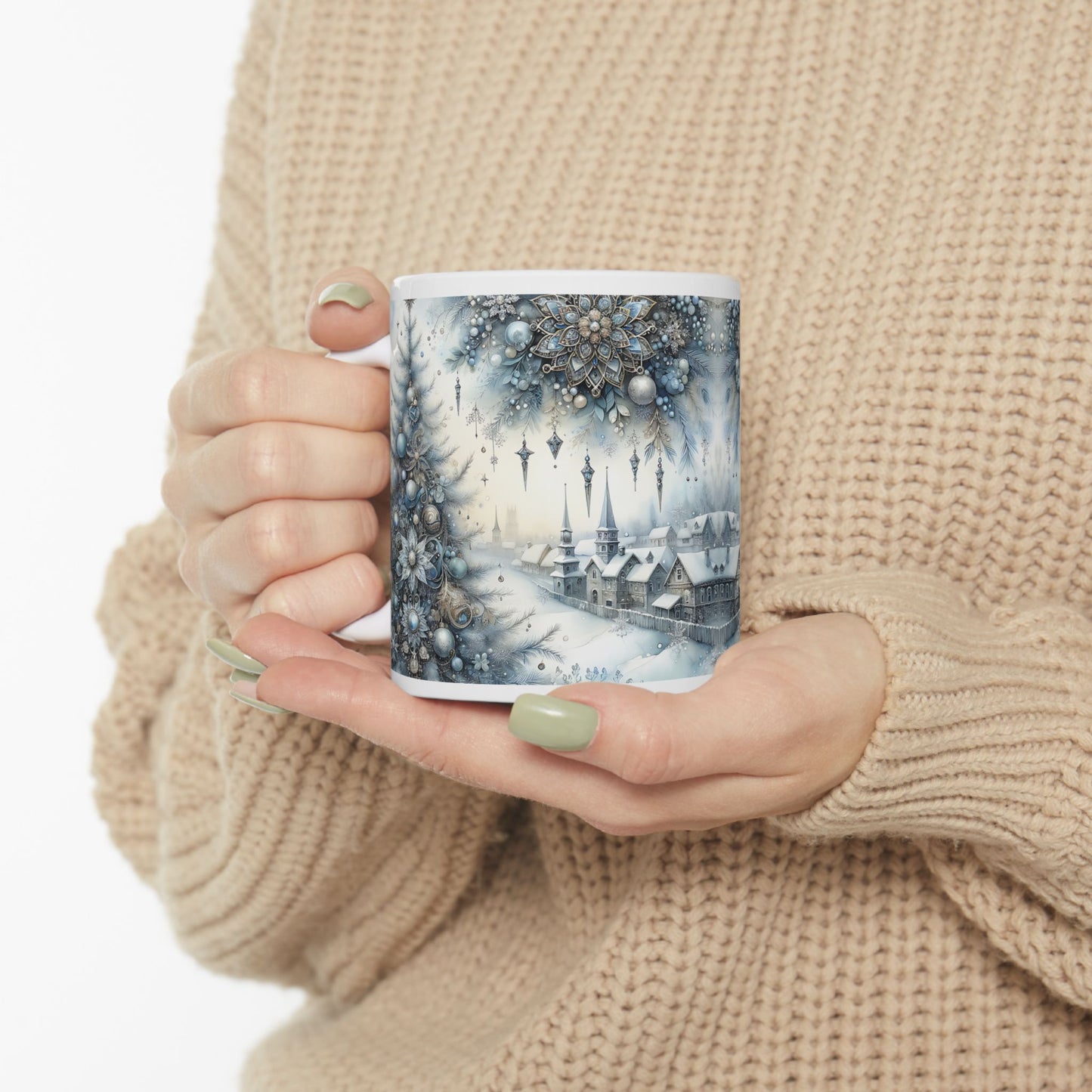 Winter Landscape Ceramic Mug