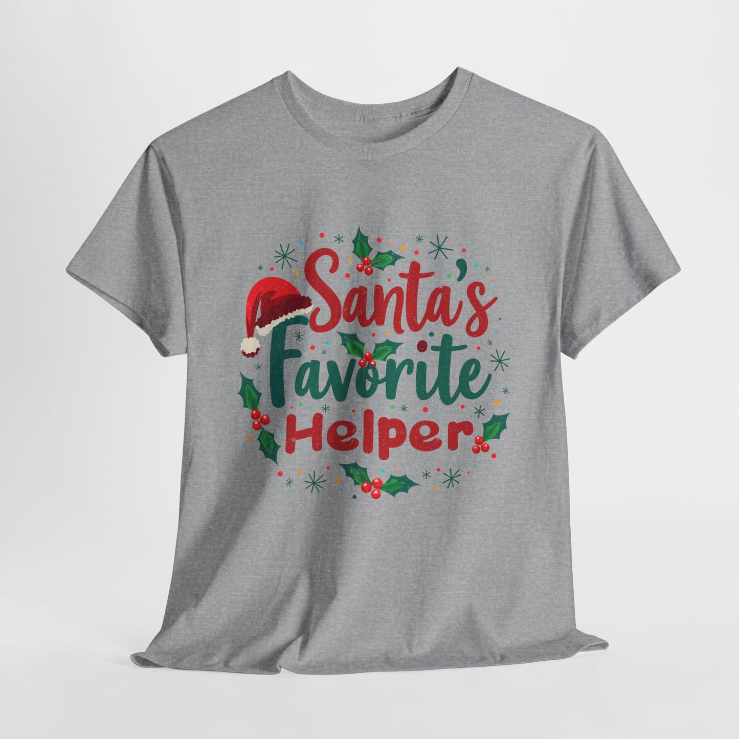 Santa's Favorite Helper Heavy Cotton Tee