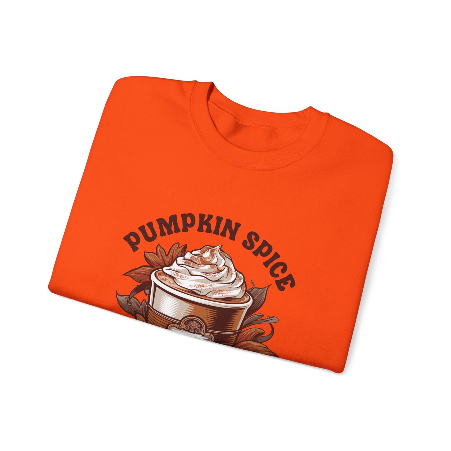 Pumpkin Spice Coffee Club Unisex Heavy Blend™ Crewneck Sweatshirt